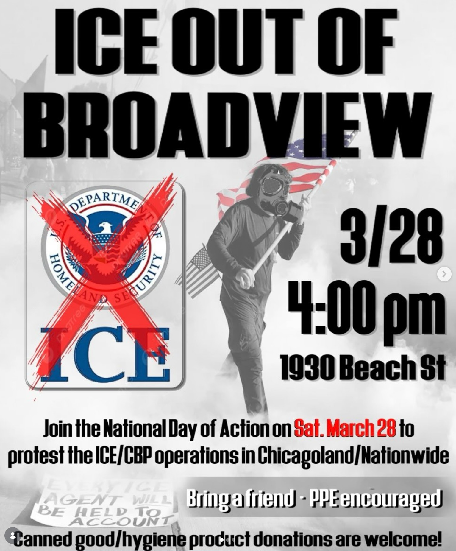 ICE Out of Broadview