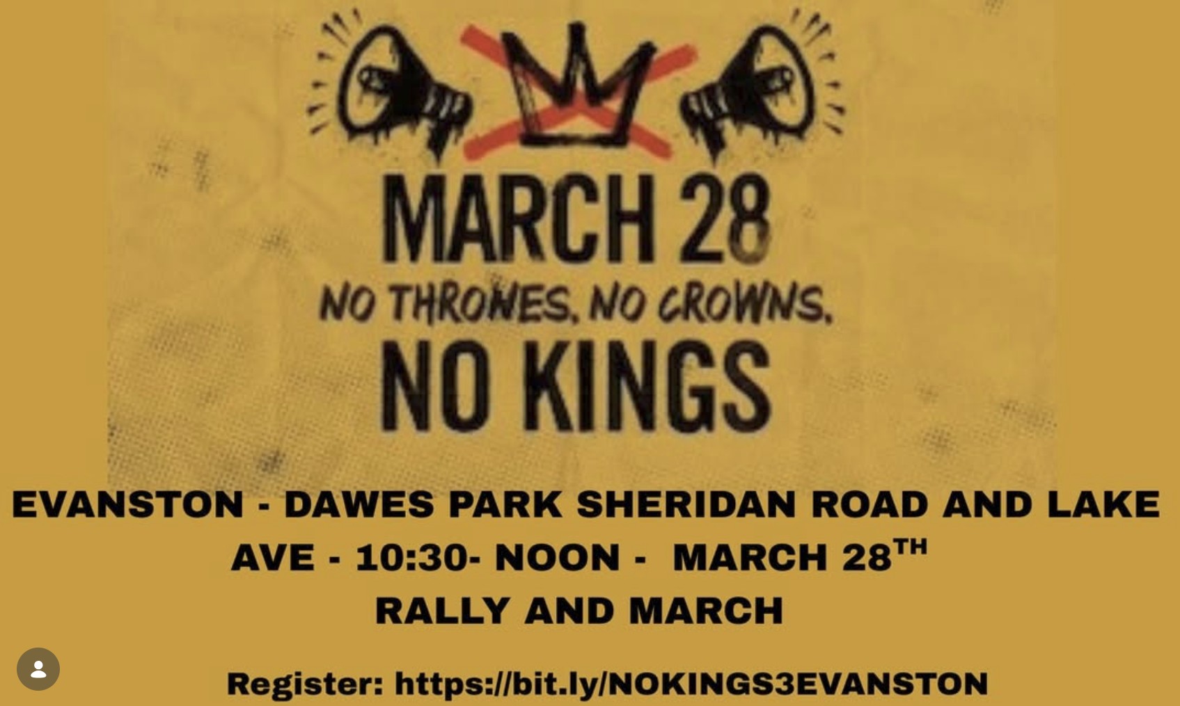No Thrones, No Crowns, No Kings Evanston