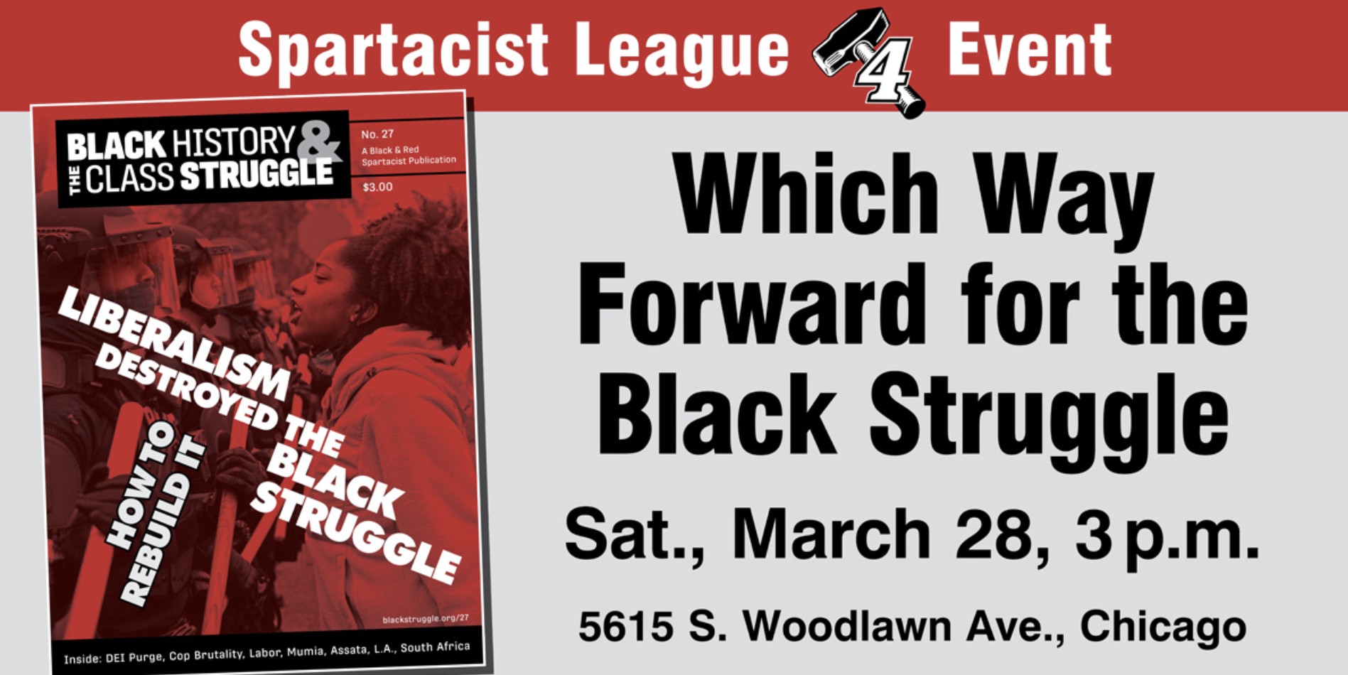 Which Way Forward for the Black Struggle