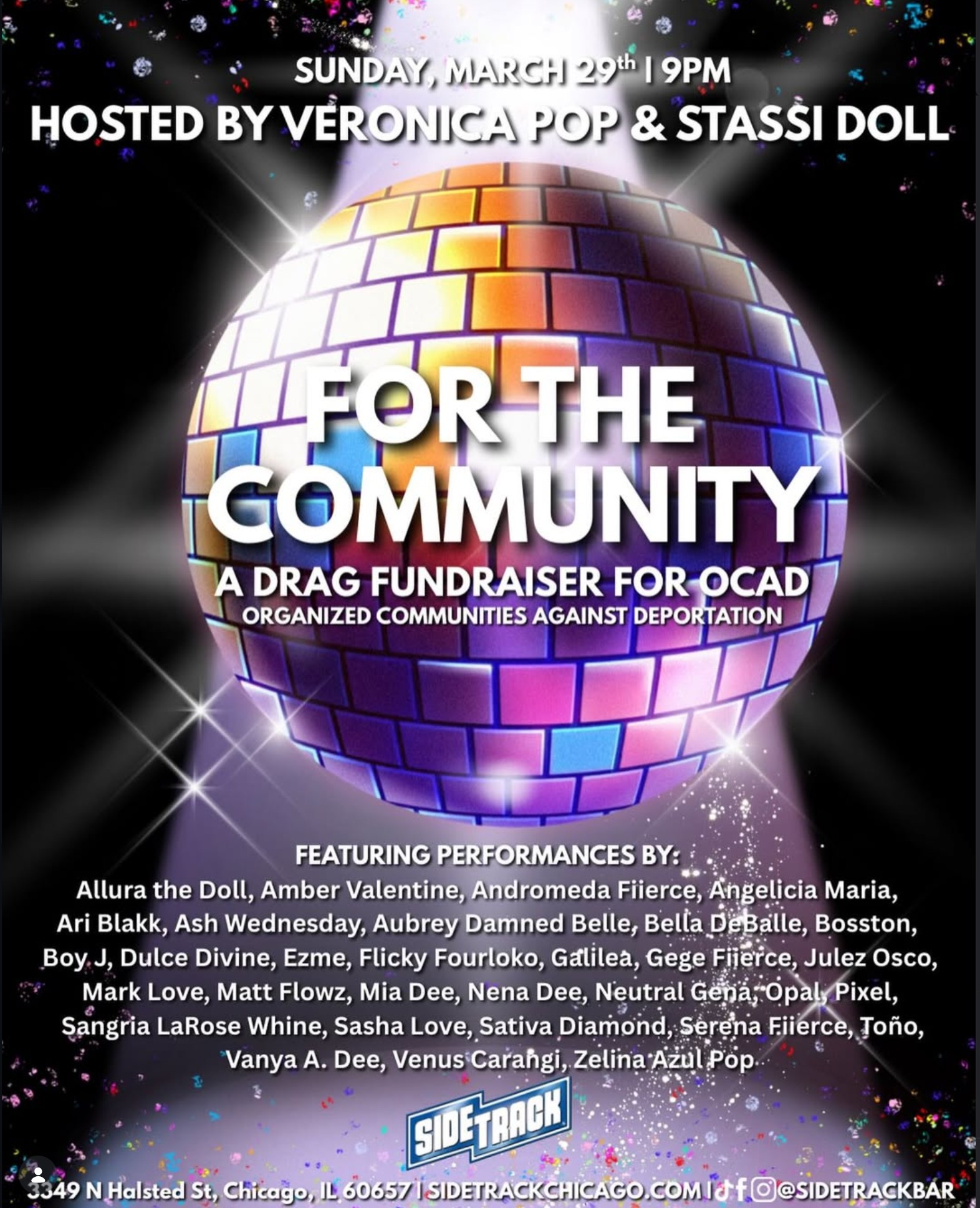 For the Community - A Drag Fundraiser for OCAD