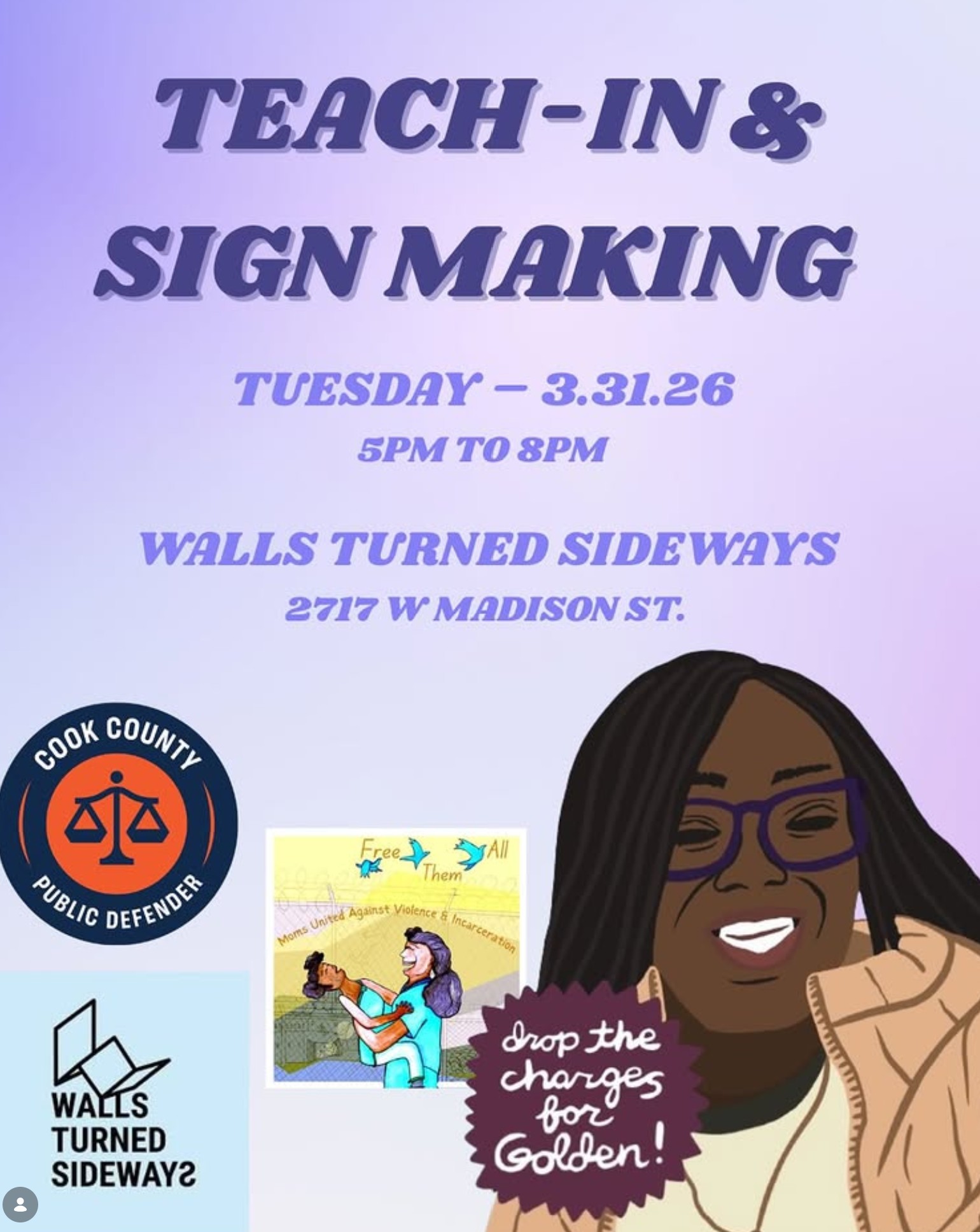 Teach-In & Sign Making