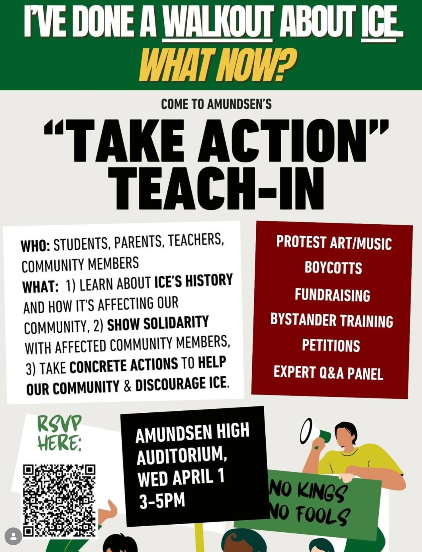 I've Done a WALKOUT About ICE - What Now?