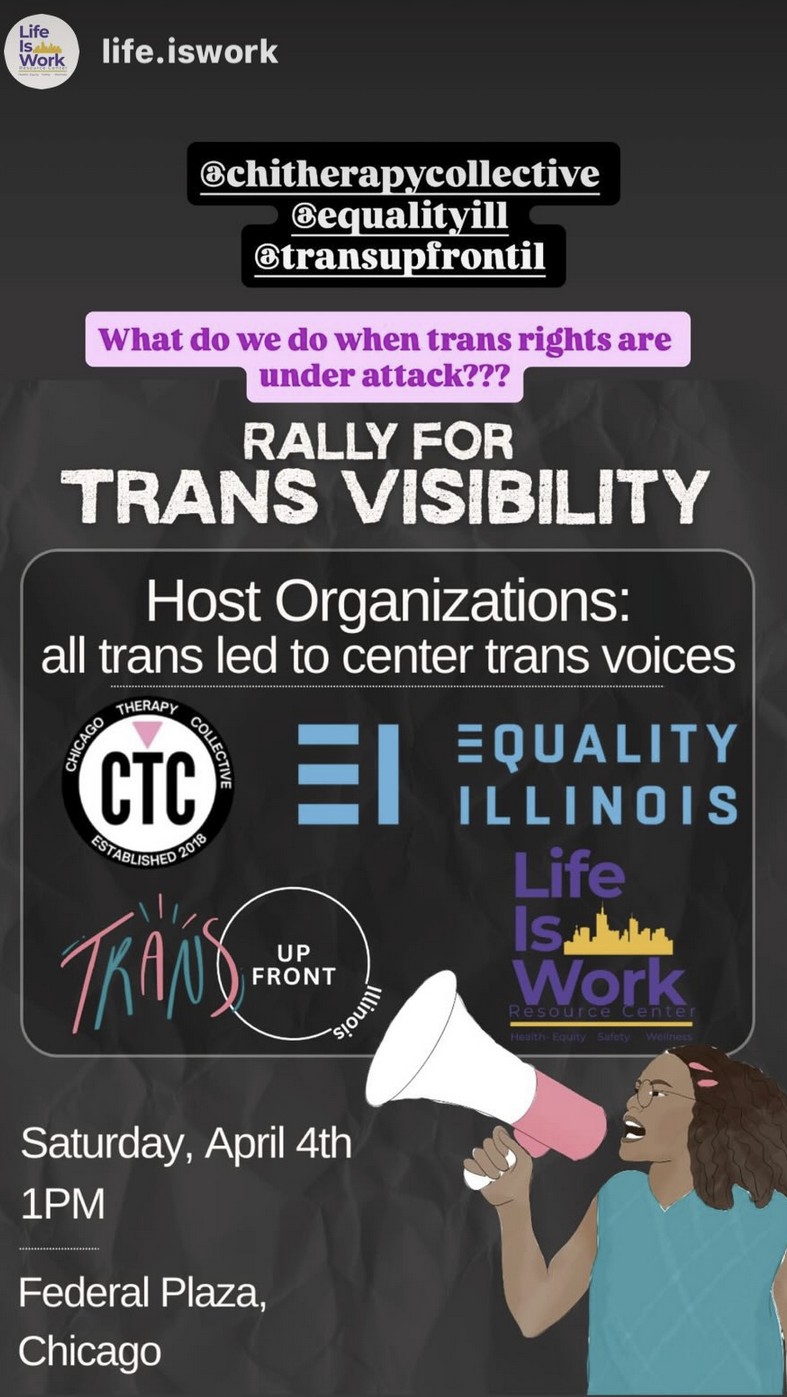 Rally for TRANS VISIBILITY