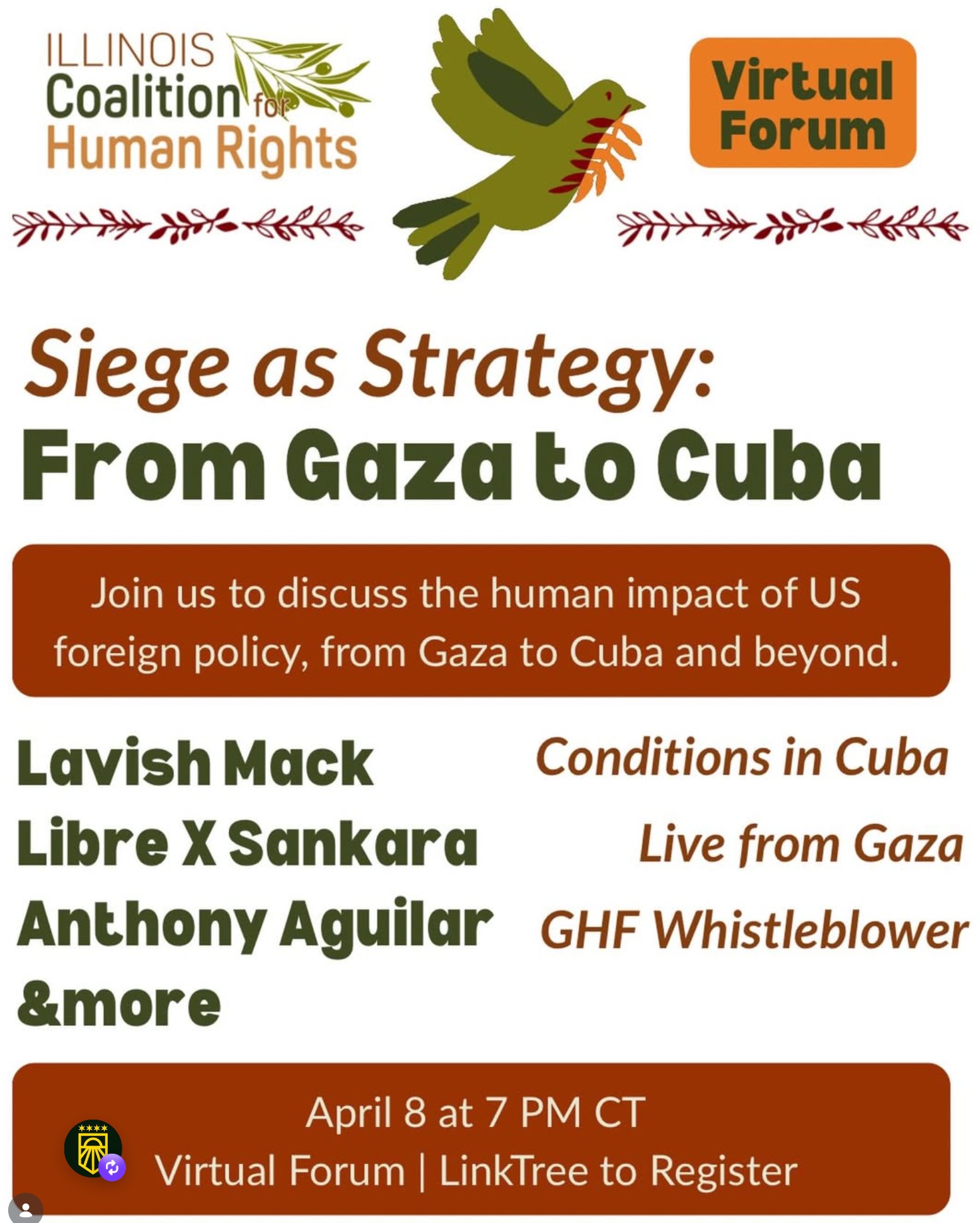 Siege as Strategy, From Gaza to Cuba