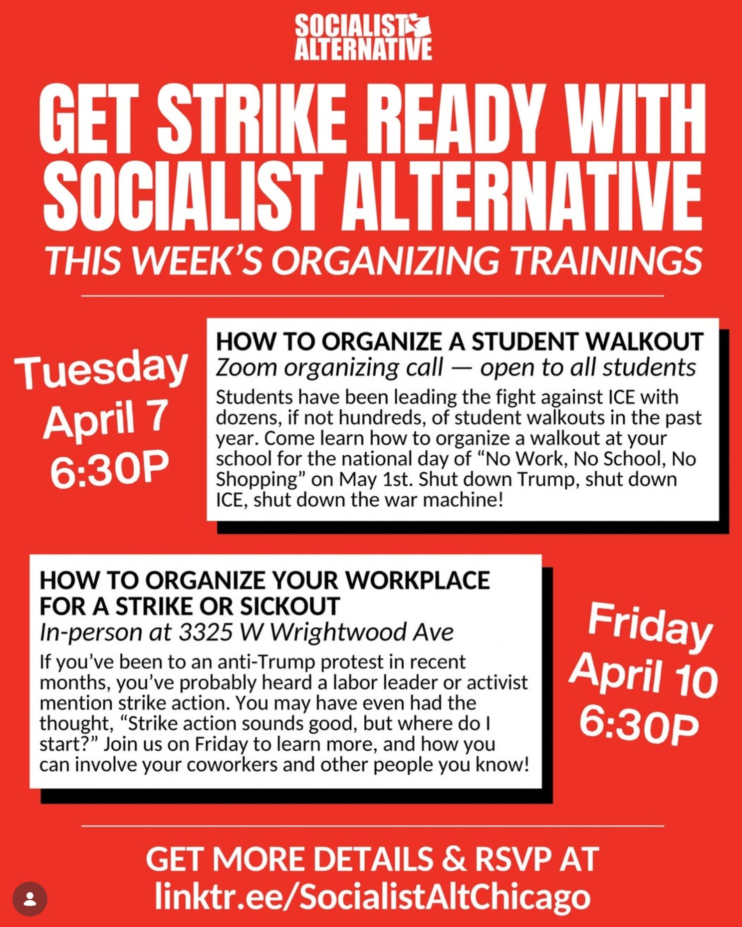 Get Strike Ready With Socialist Alternative