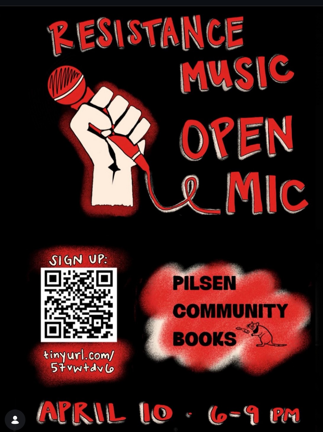 Resistance Music Open Mic