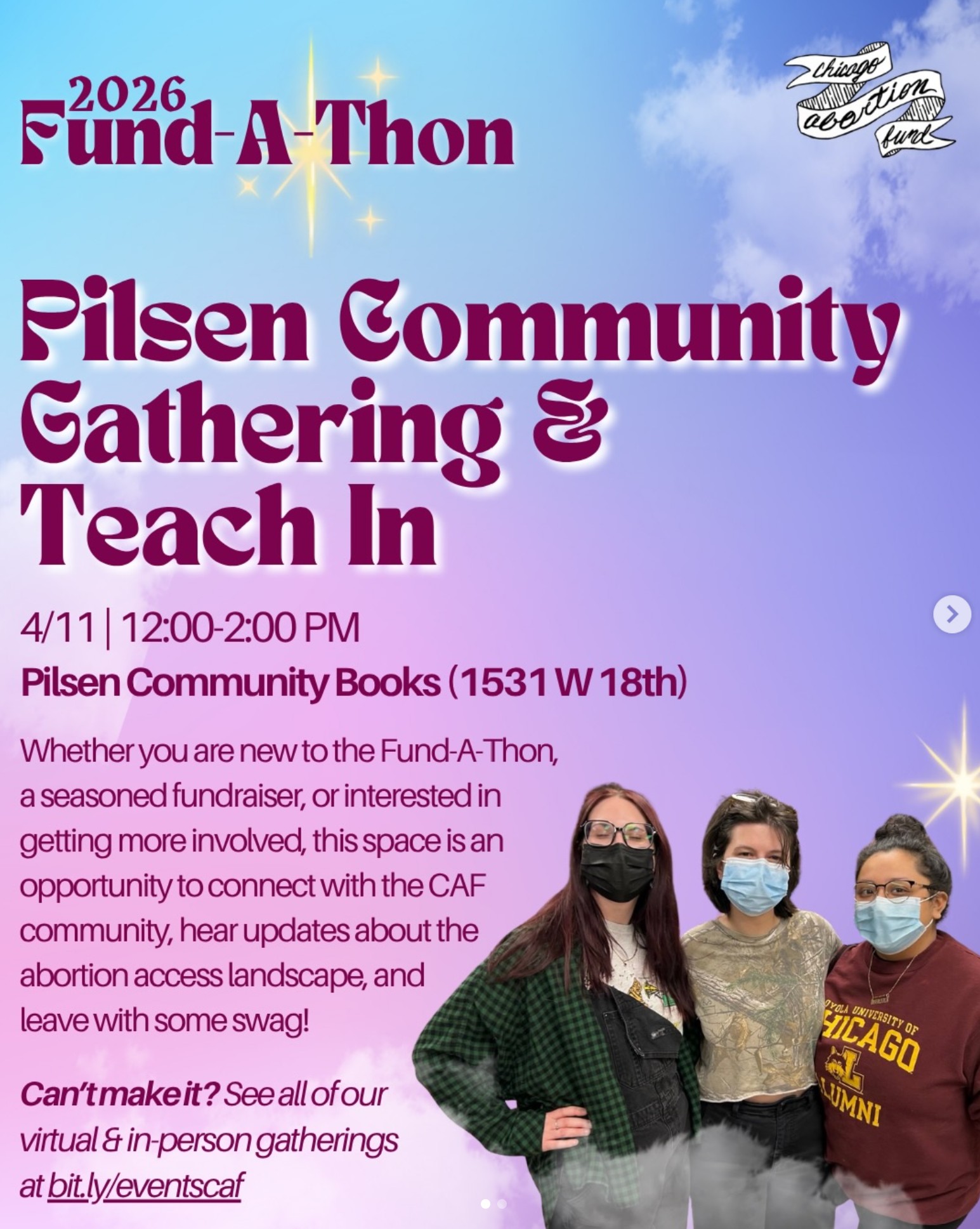 Chicago Abortion Fund Pilsen Community Gathering & Teach In