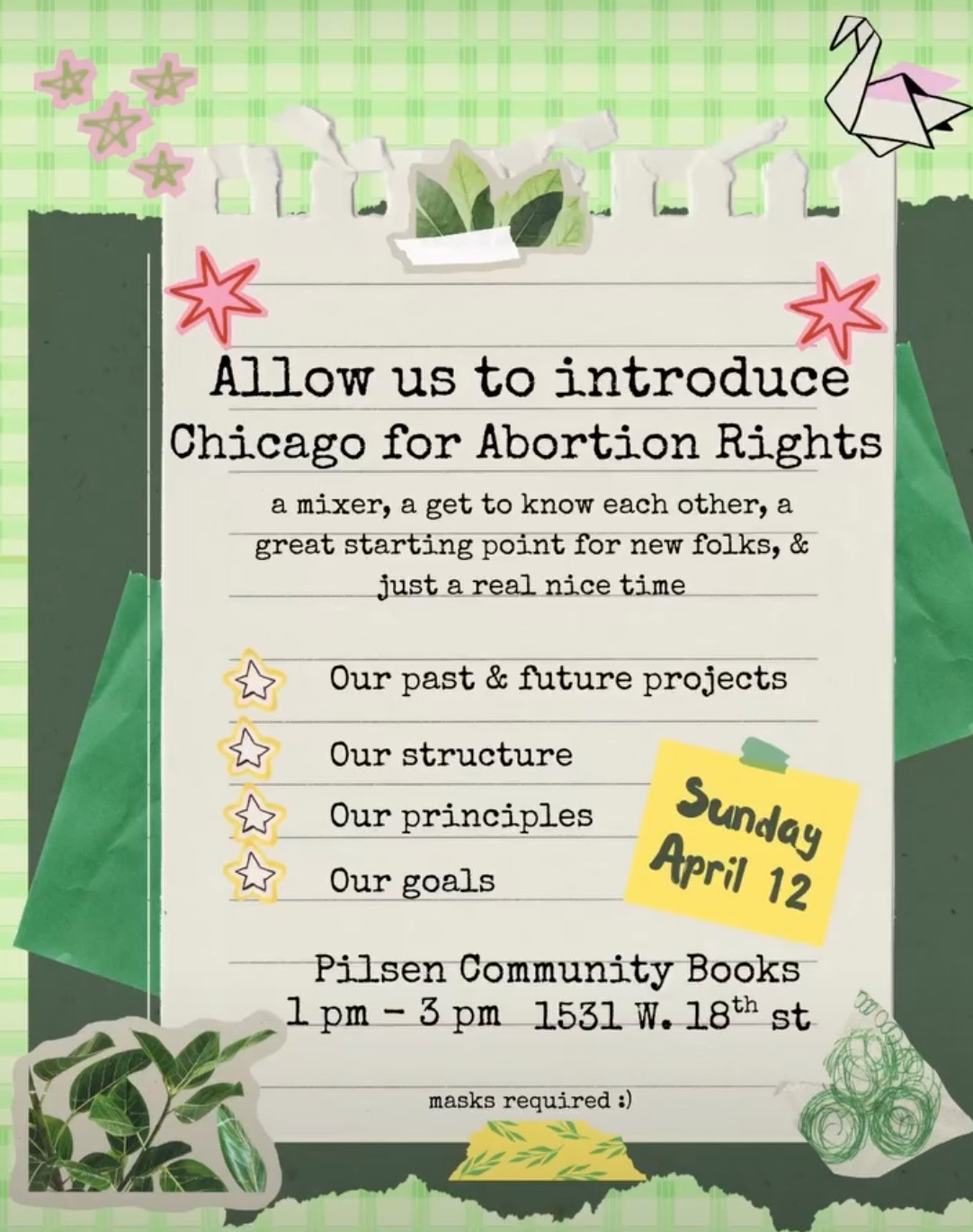 Introduction to Chicago For Abortion Rights