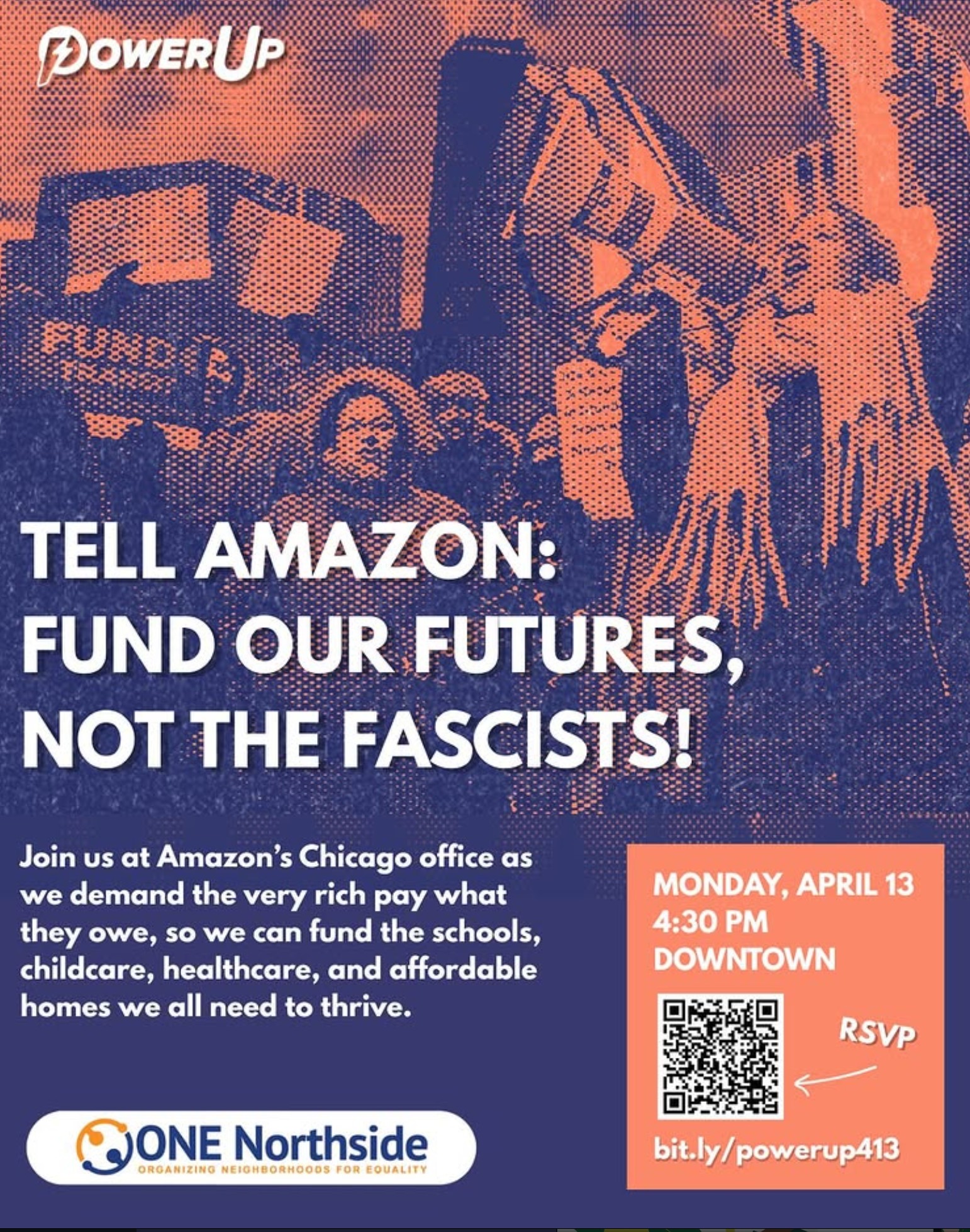 Tell Amazon - Fund Our Futures, Not the Fascists!