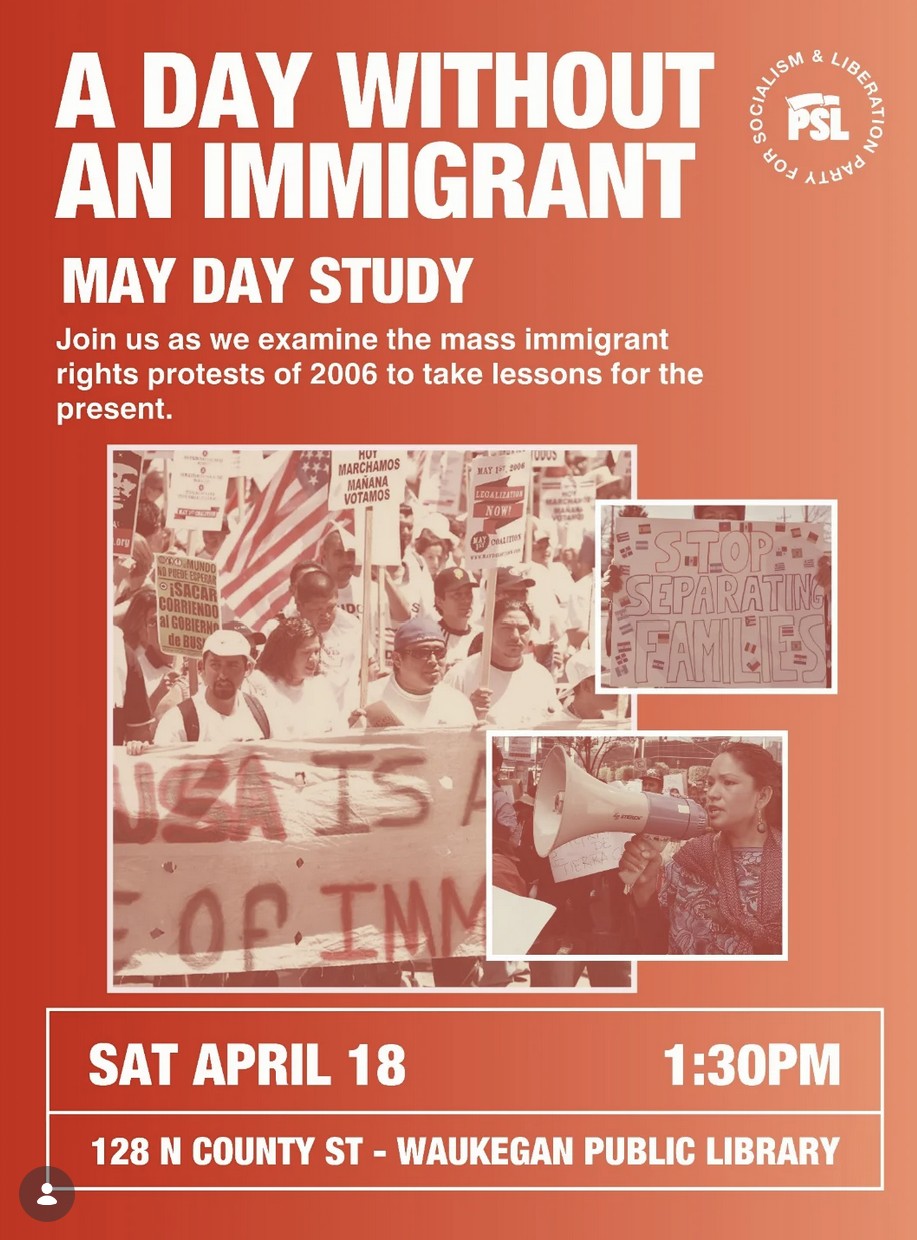 A Day Without An Immigrant May Day Study