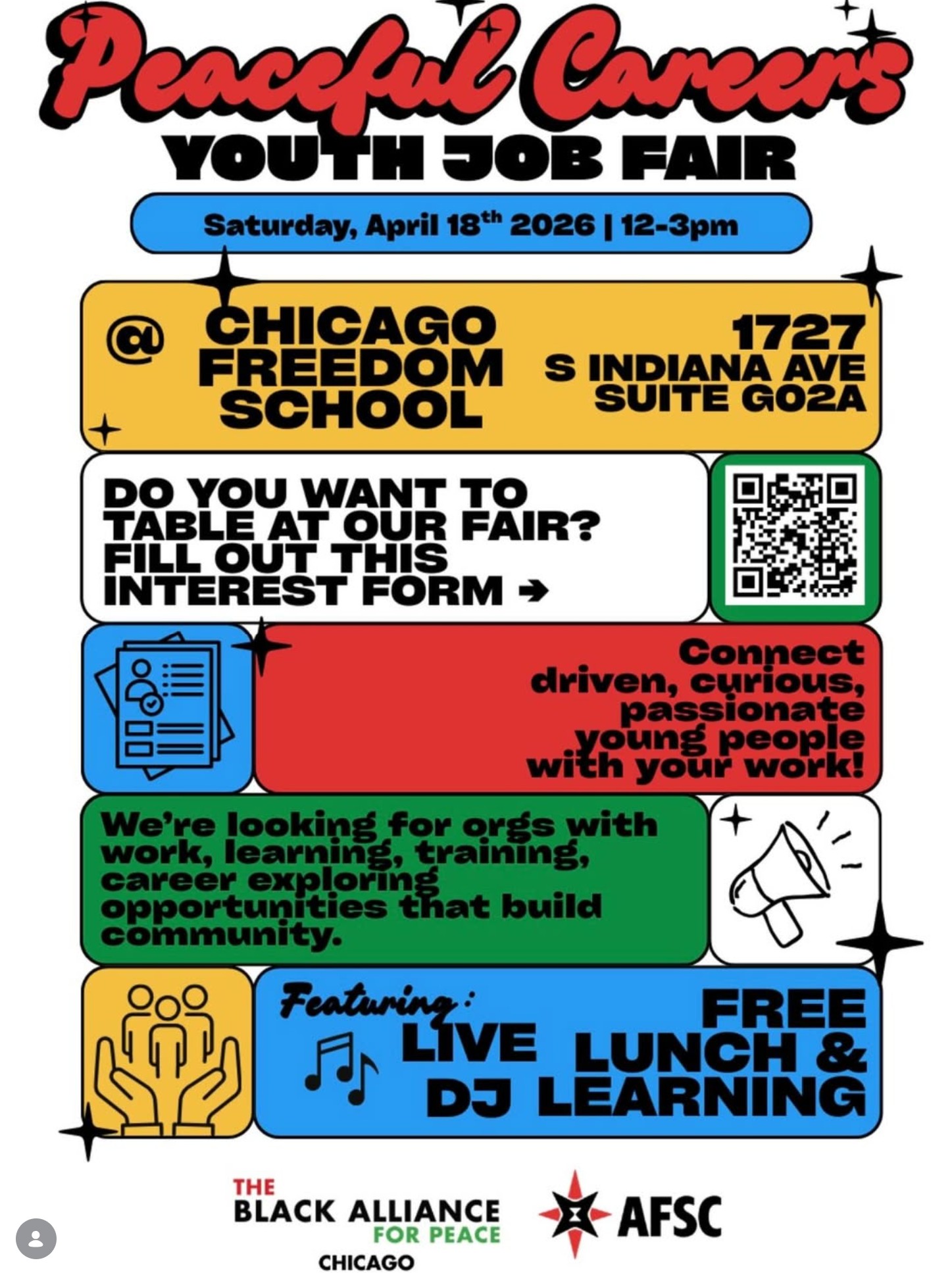 Peaceful Careers Youth Job Fair