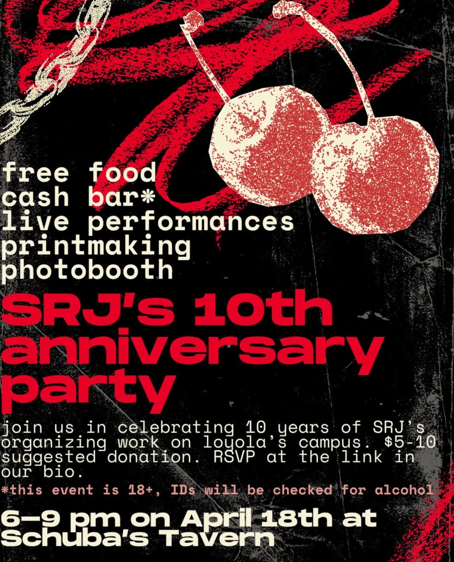 Students for Reproductive Justice 10th Anniversary Party!