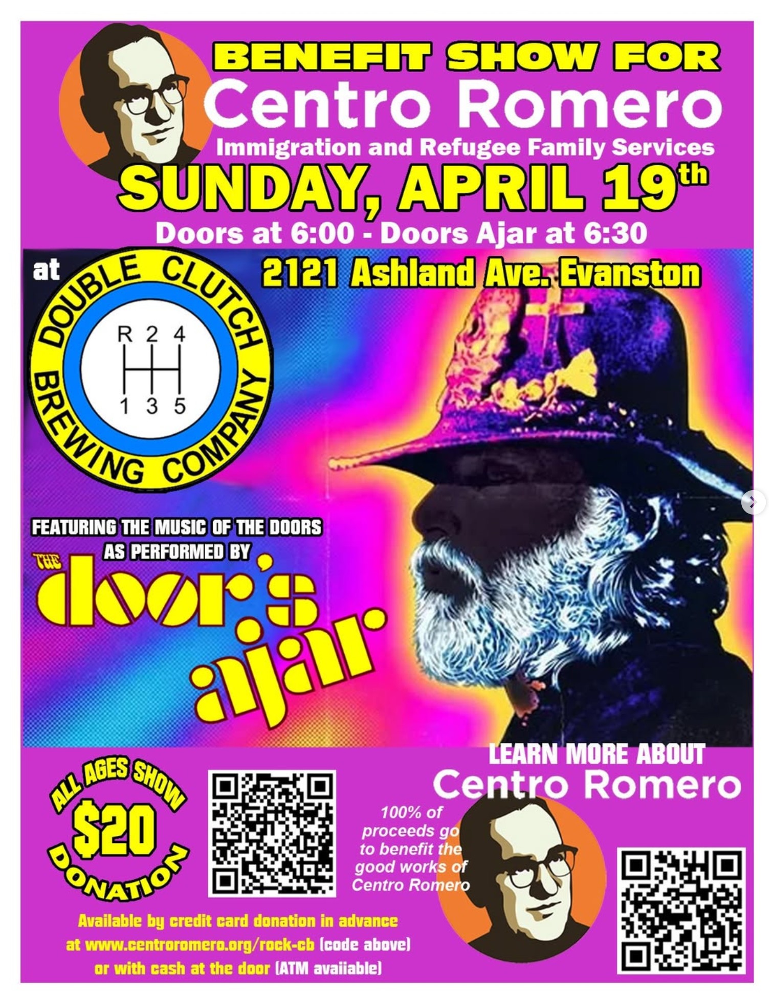 Benefit Show for Centro Romero