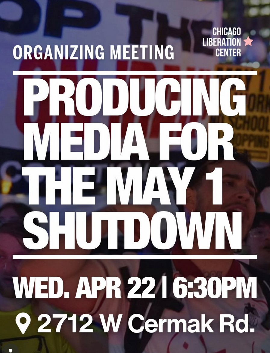 Producing Media for the May 1 Shutdown