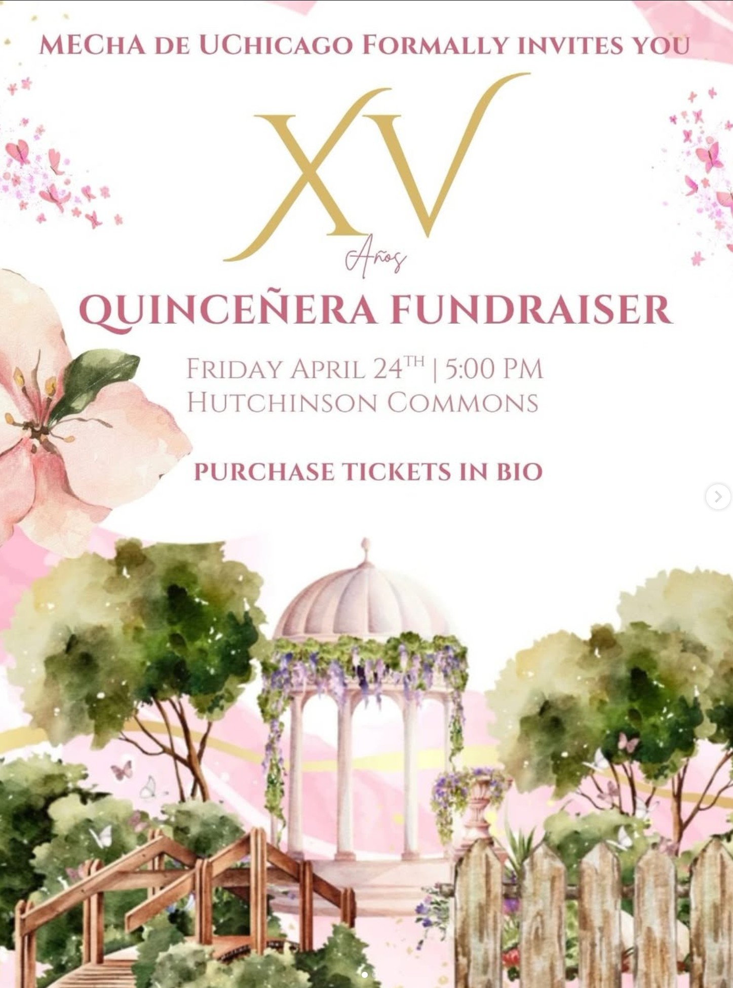 15th Annual Quincenera Fundraiser for Local High Schoolers
