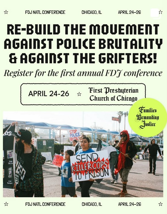 Re-Build the Movement Against Police Brutality & Against the Grifters