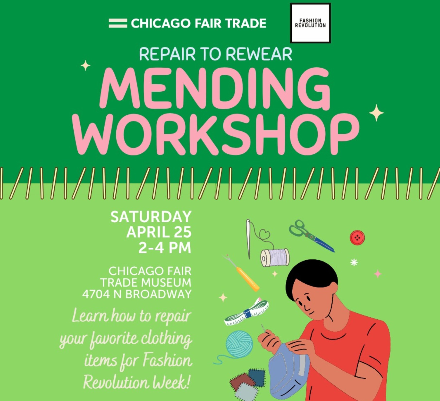 Repair to Rewear Mending Workshop