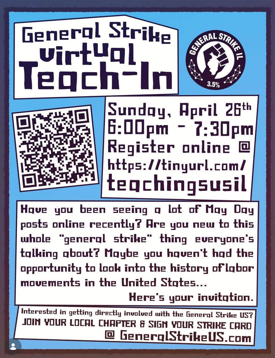 General Strike Virtual Teach-In