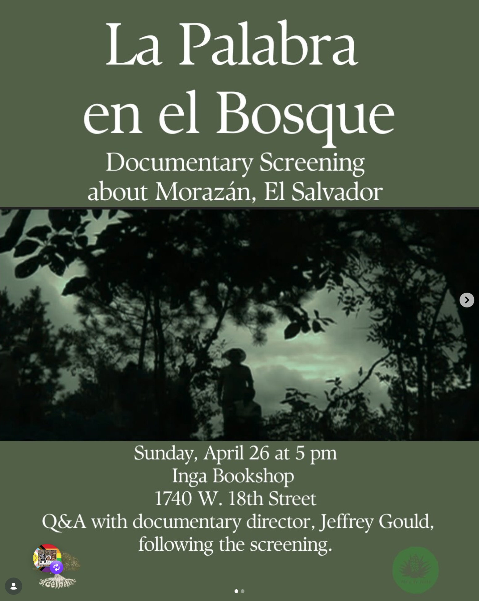 La Palabra en el Bosque - Documentary Screening