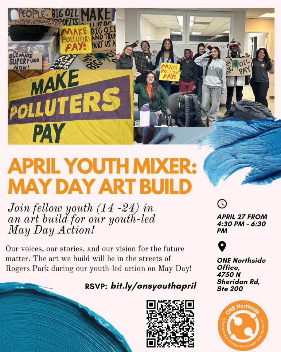April Youth Mixer - May Day Art Build