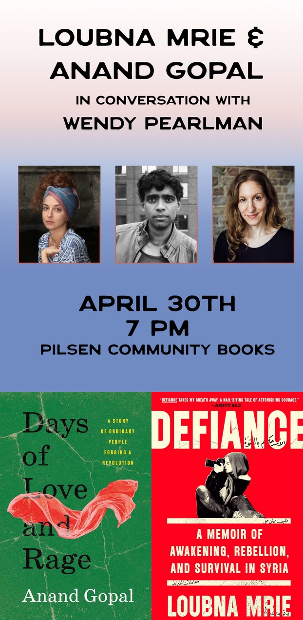 "Defiance" and "Days of Love and Rage"