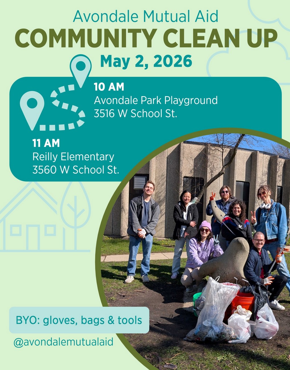 Avondale Mutual Aid Community Clean Up