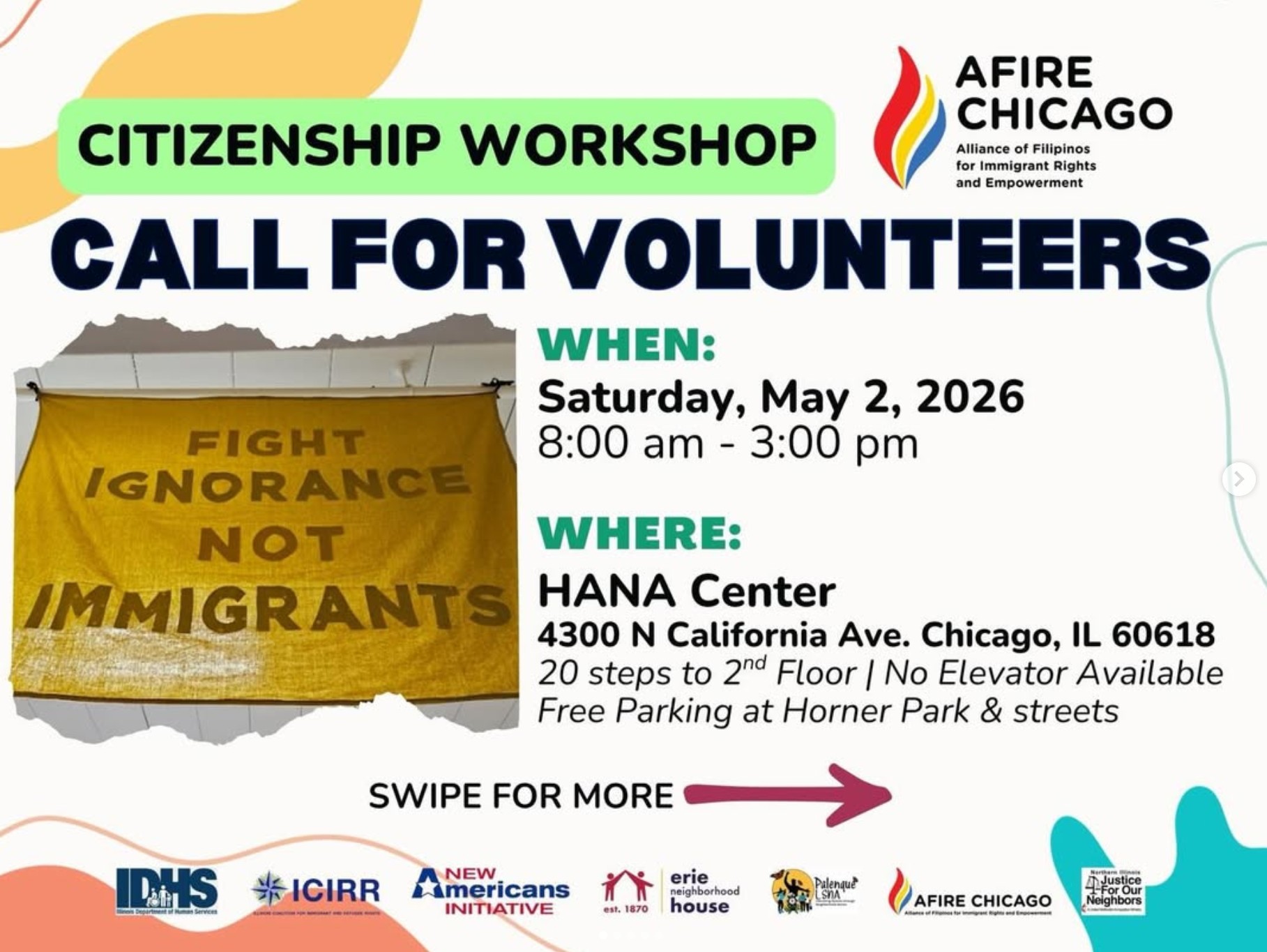 Citizenship Workshop - Call for Volunteers