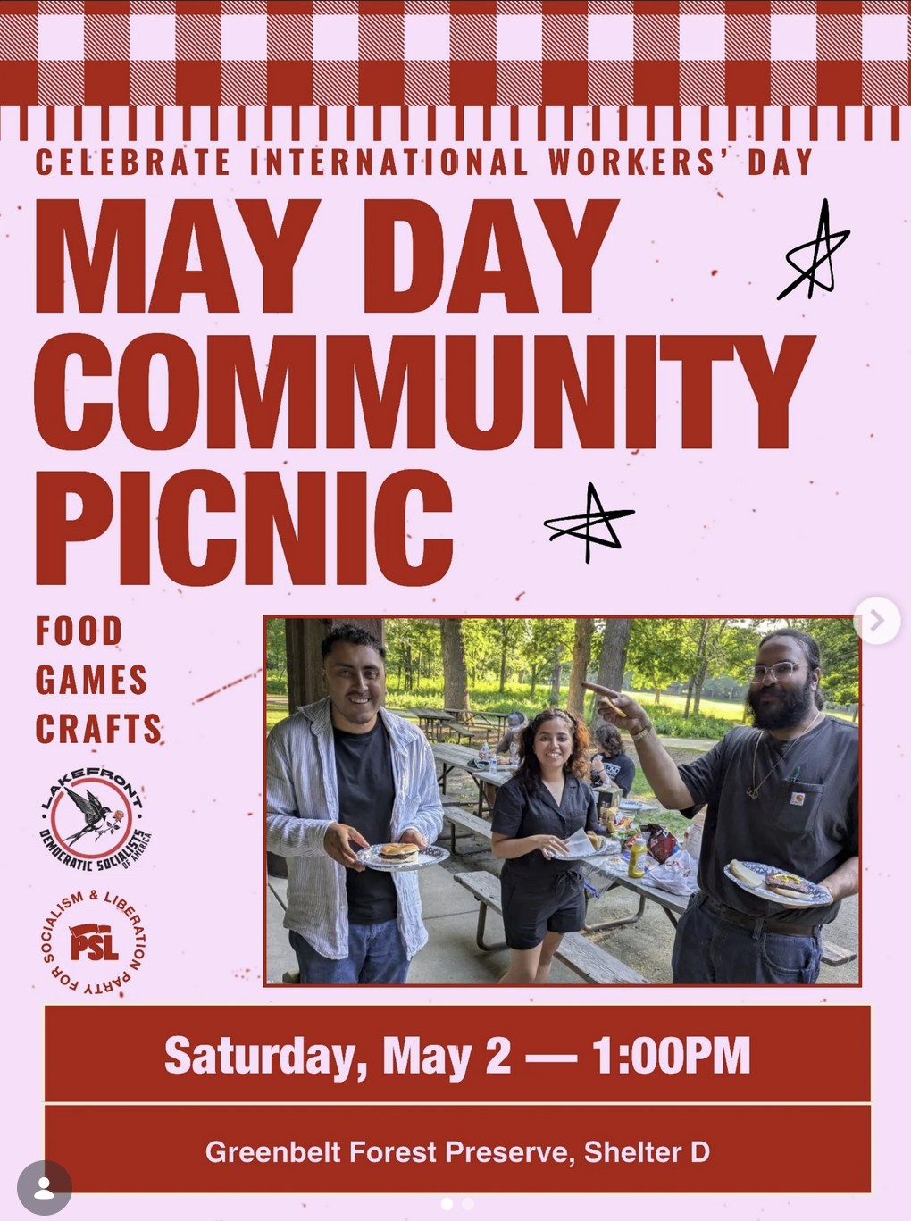 May Day Community Picnic