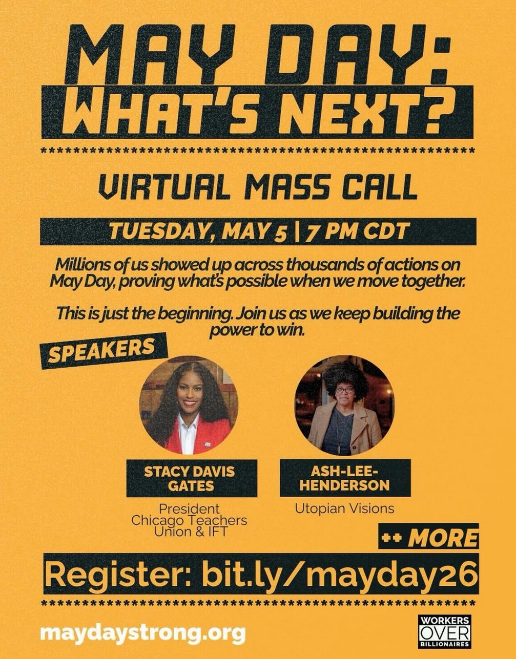 May Day: What's Next?