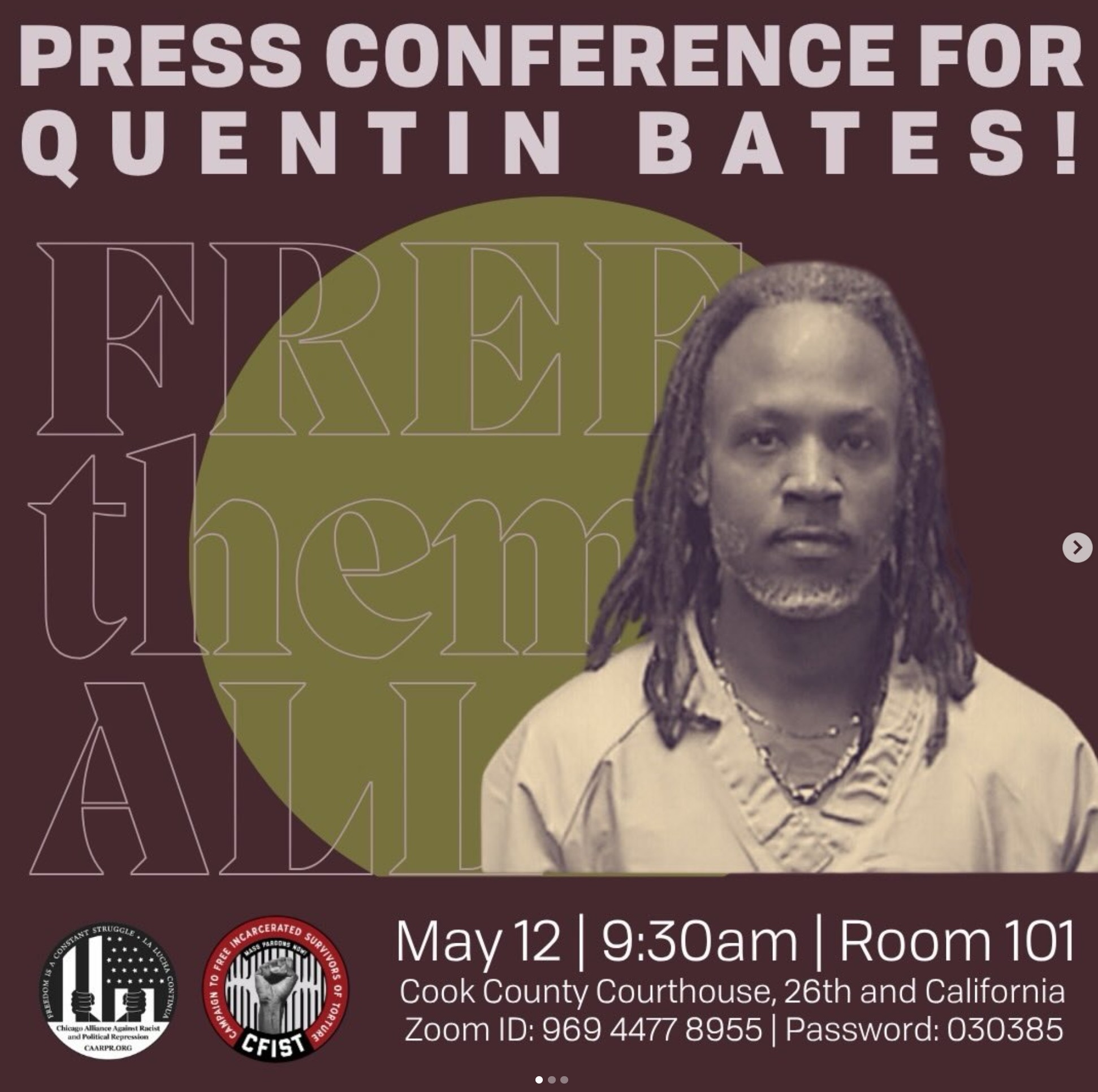 Press Conference for Quentin Bates