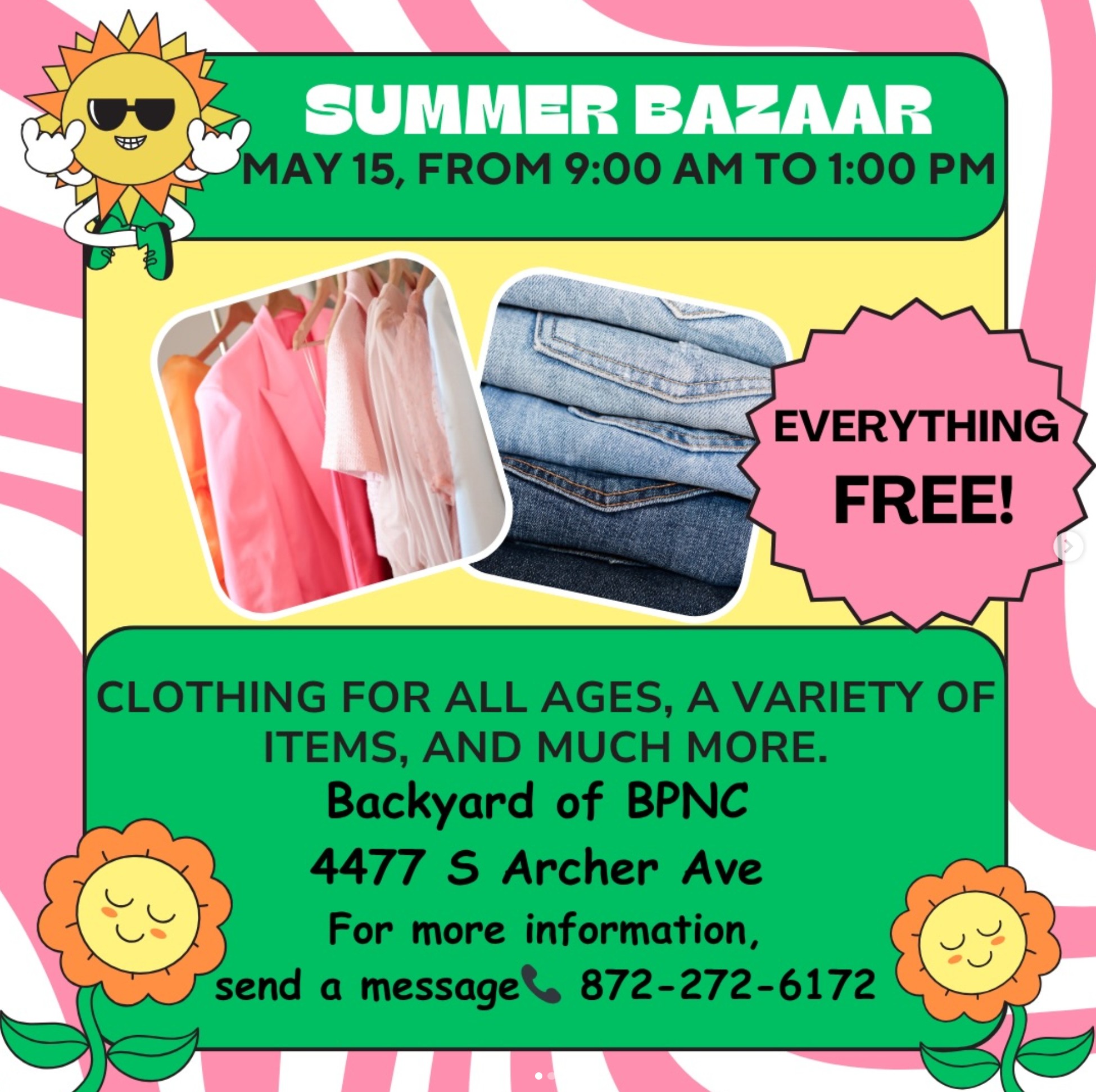 Summer Bazaar - Everything Free!