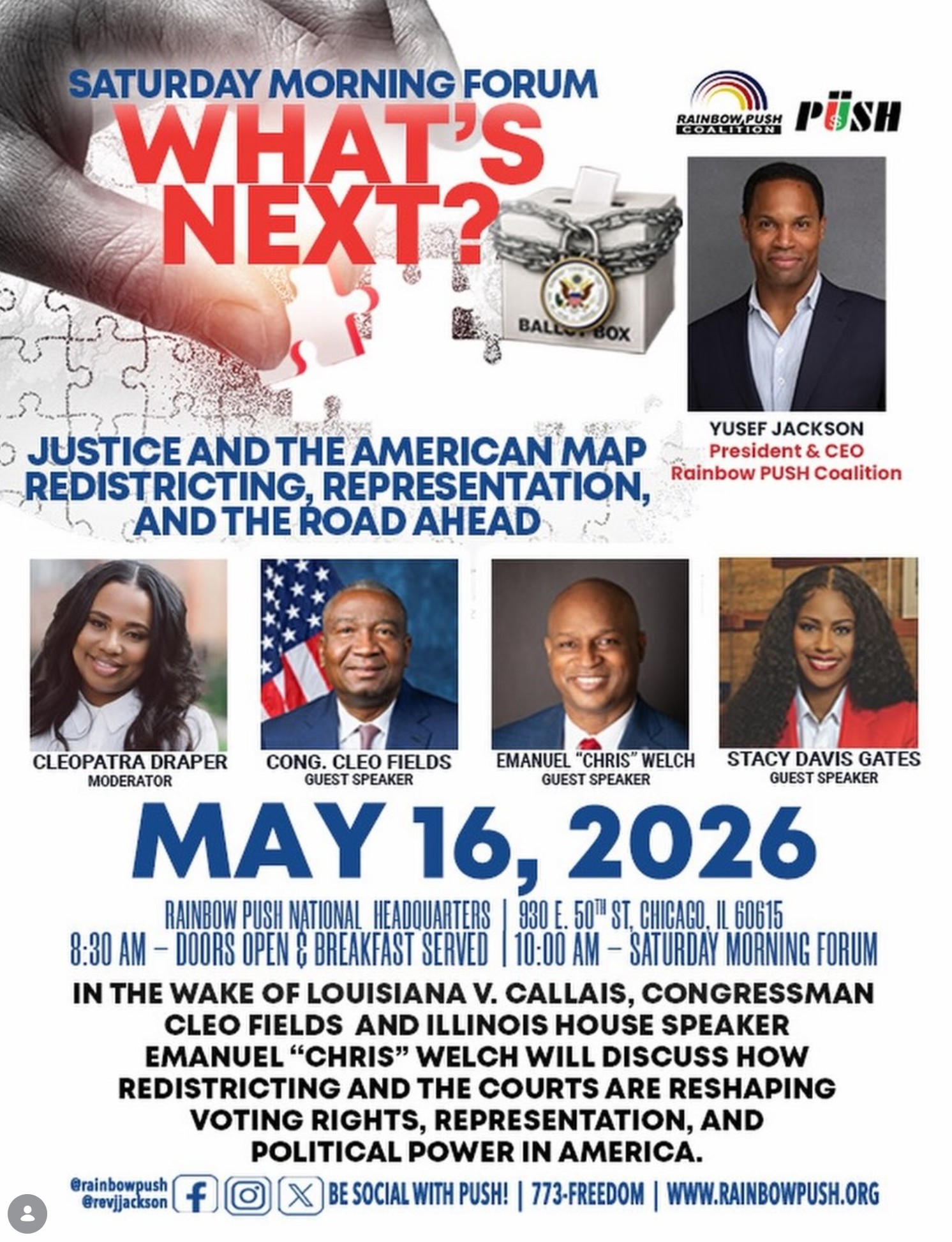 Justice & the American Map Redistricting, Representation & the Road Ahead