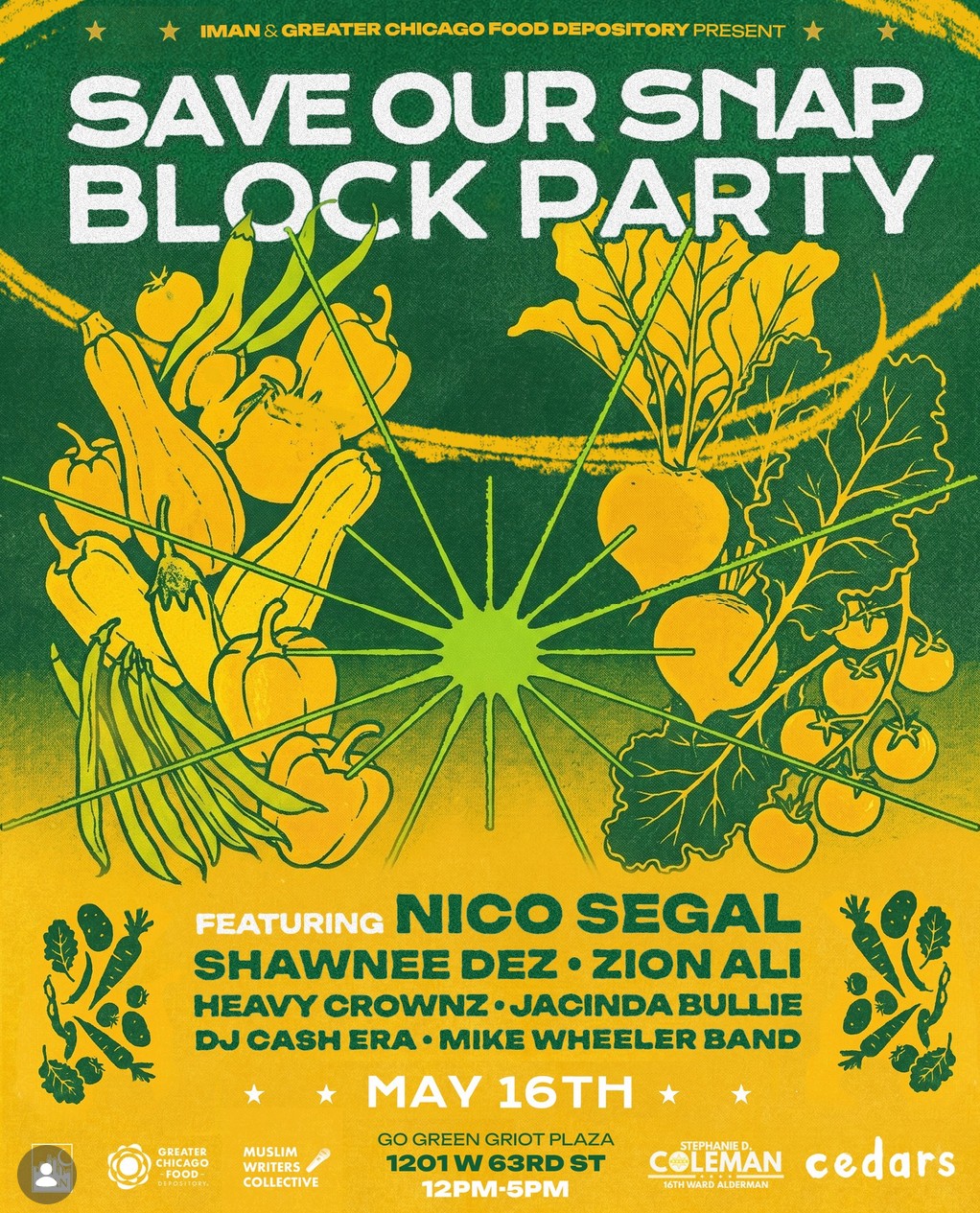 Save Our SNAP Block Party