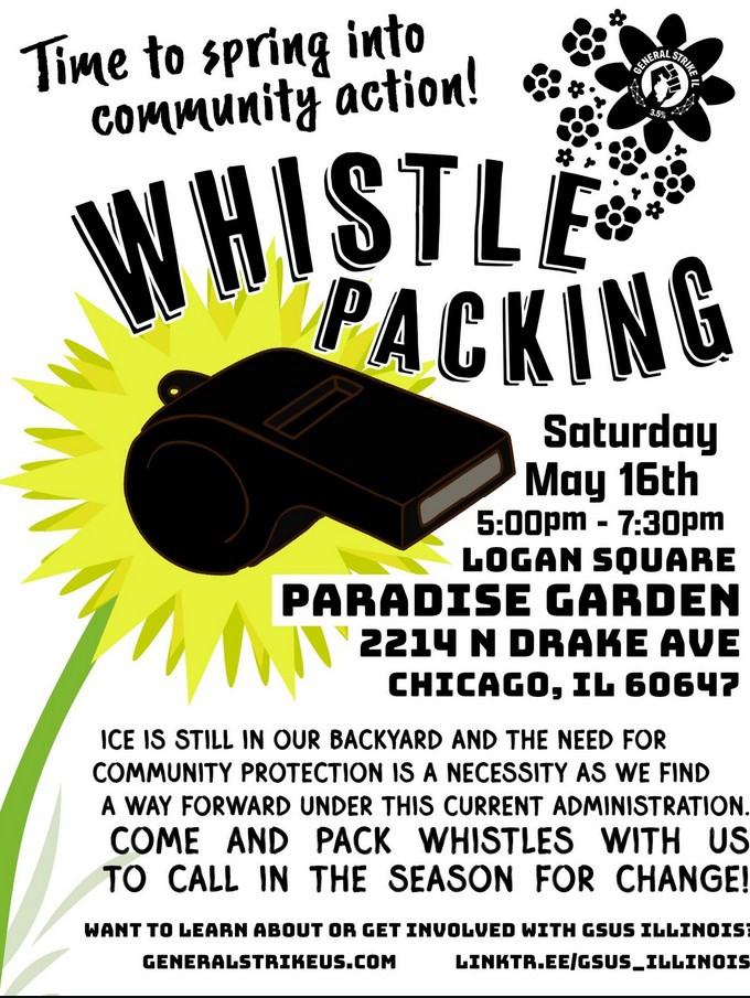 Time to Spring Into Action - Whistle Packing!