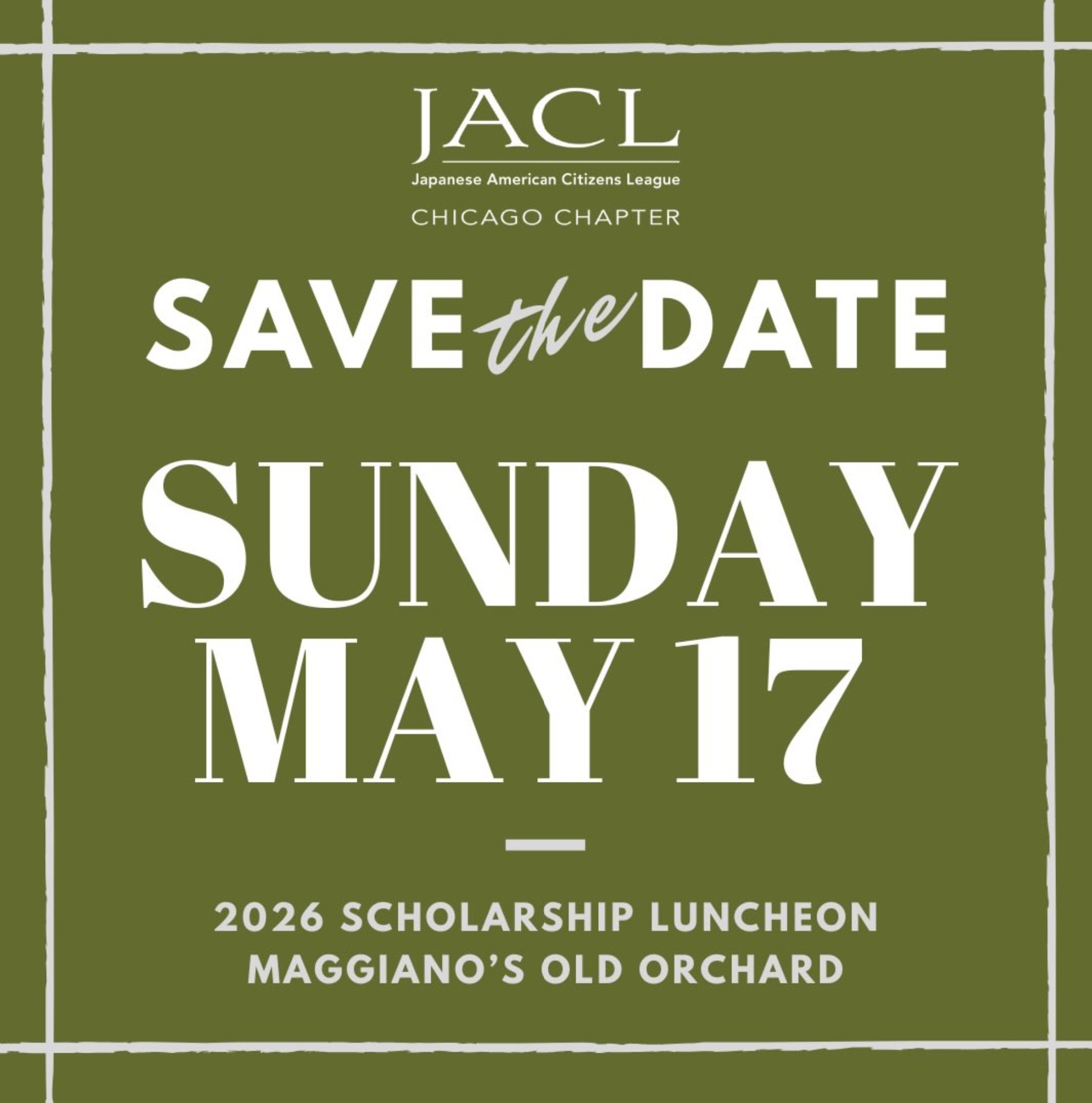 Japanese American Citizens League Scholarship Luncheon