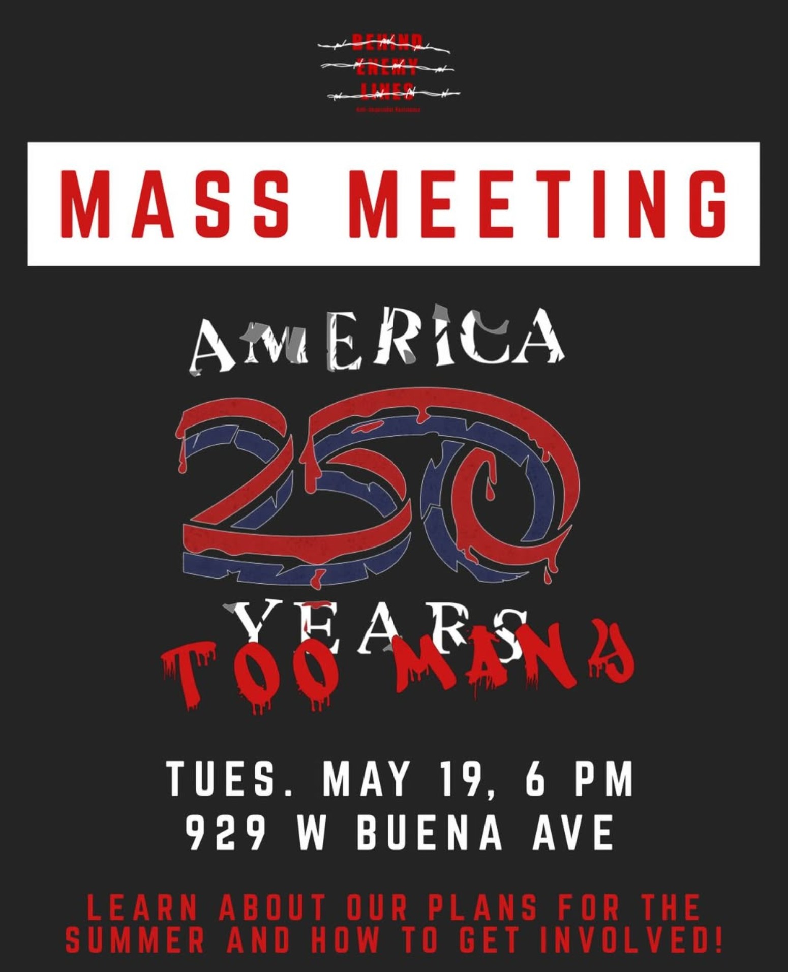 America 250 Years Too Many