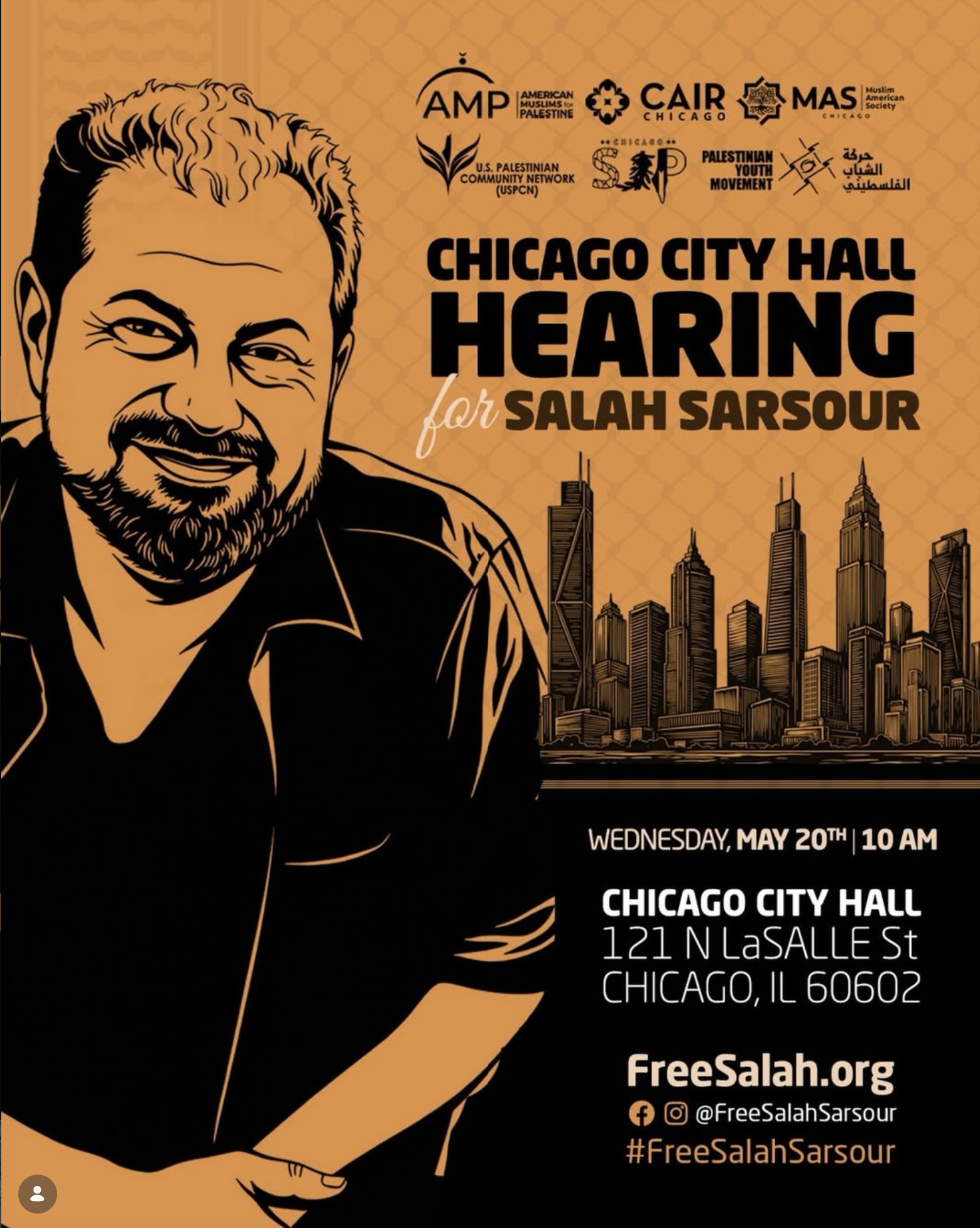 City Council Considers Resolution on Saleh Sarsour