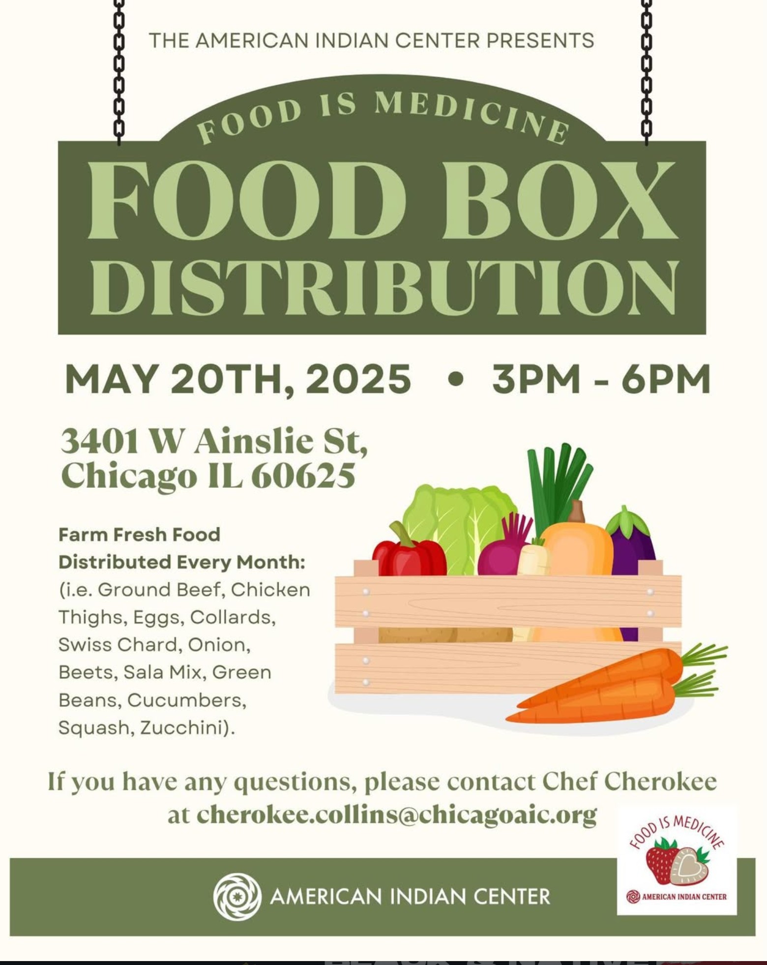 Food Is Medicine Food Box Distribution