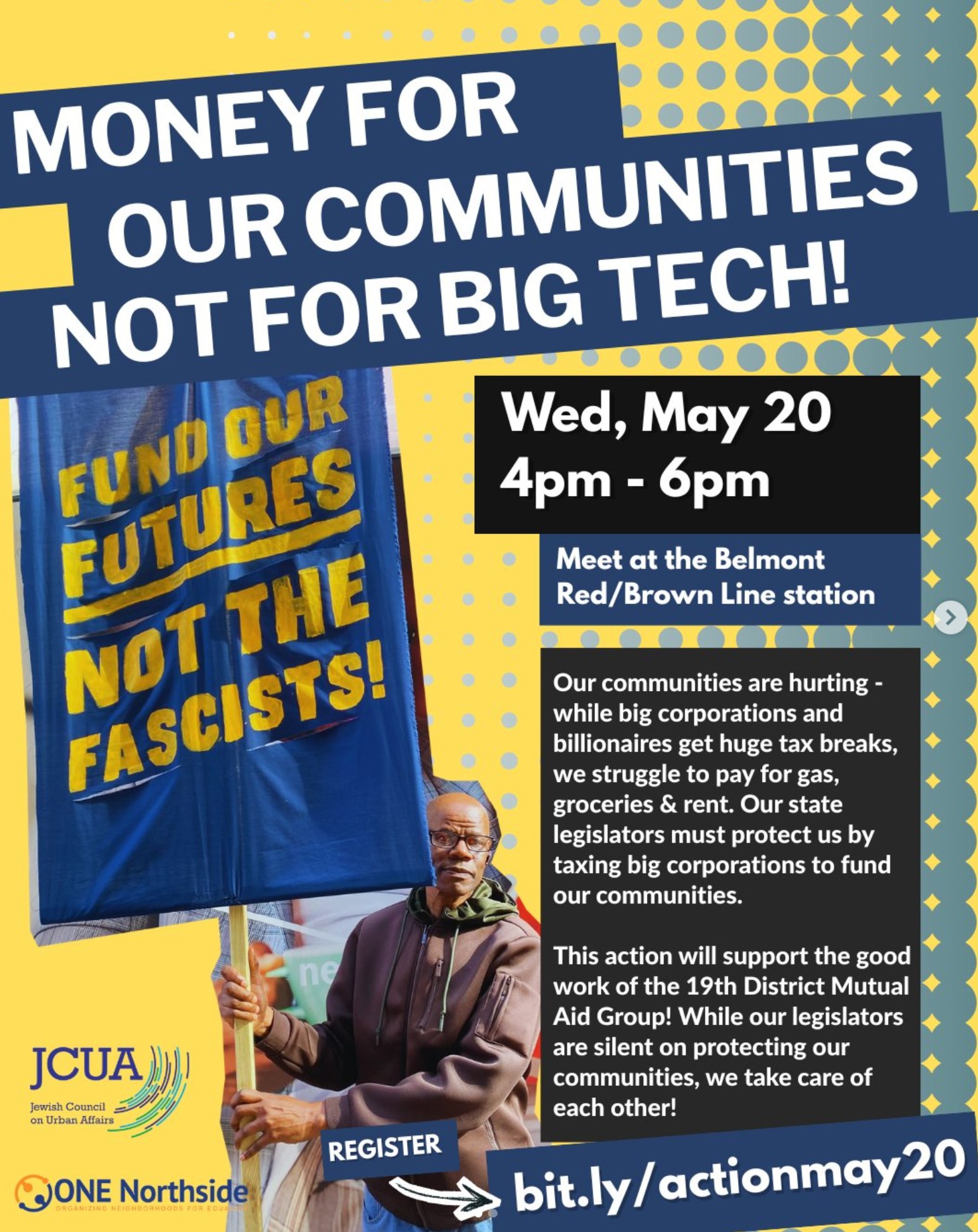 Money For Our Communities, Not For Big Tech!
