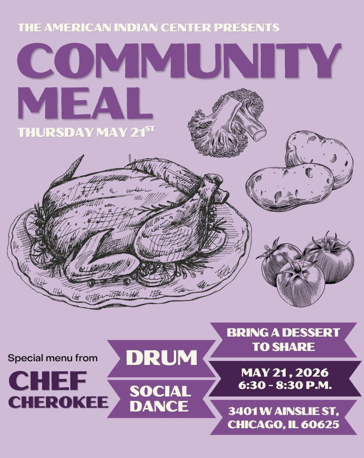 American Indian Center Community Meal