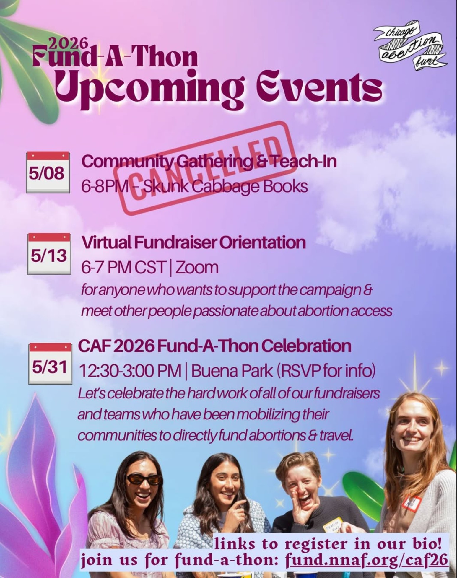 Chicago Abortion Fund-a-Thon Celebration