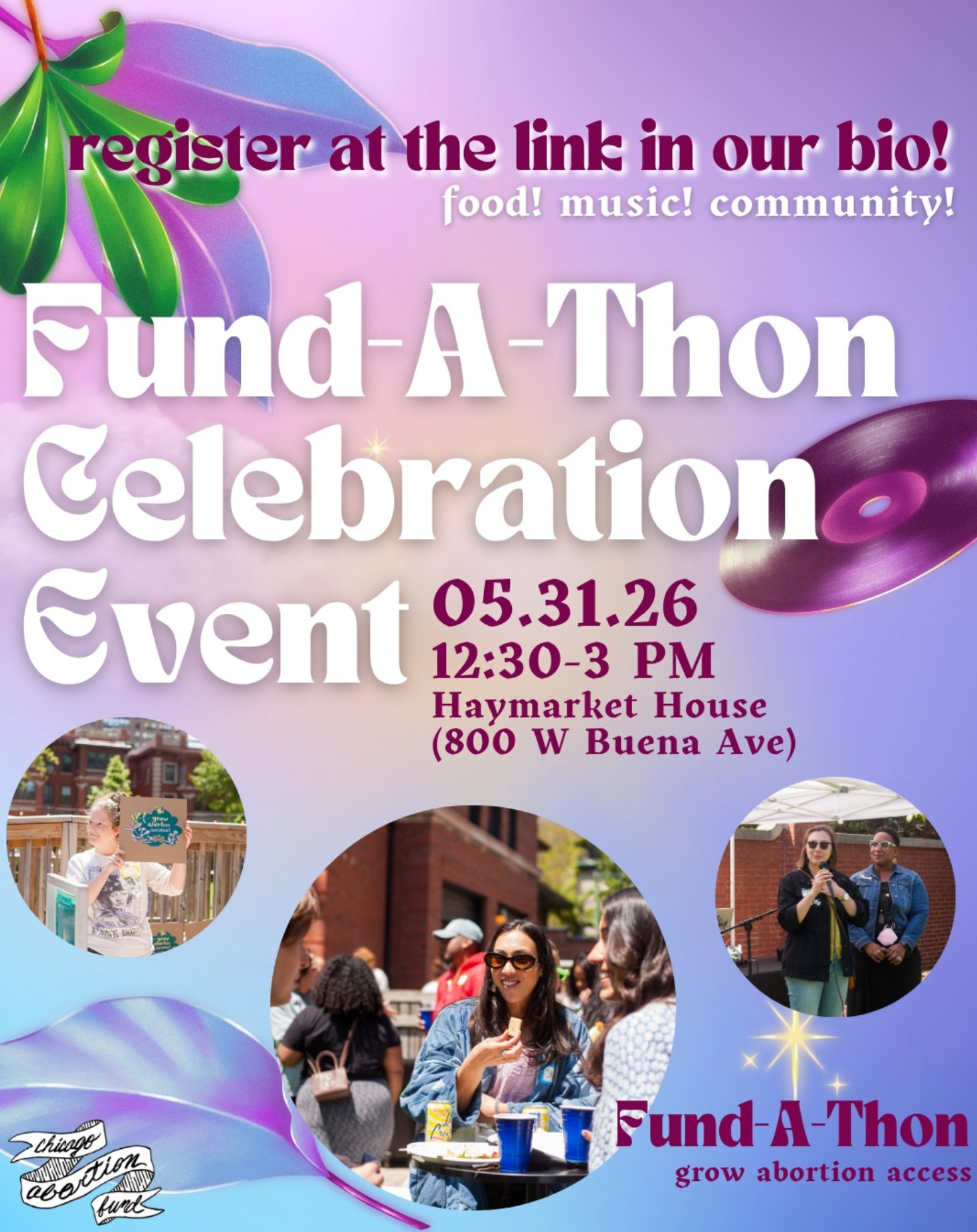 Chicago Abortion Fund-a-Thon Celebration
