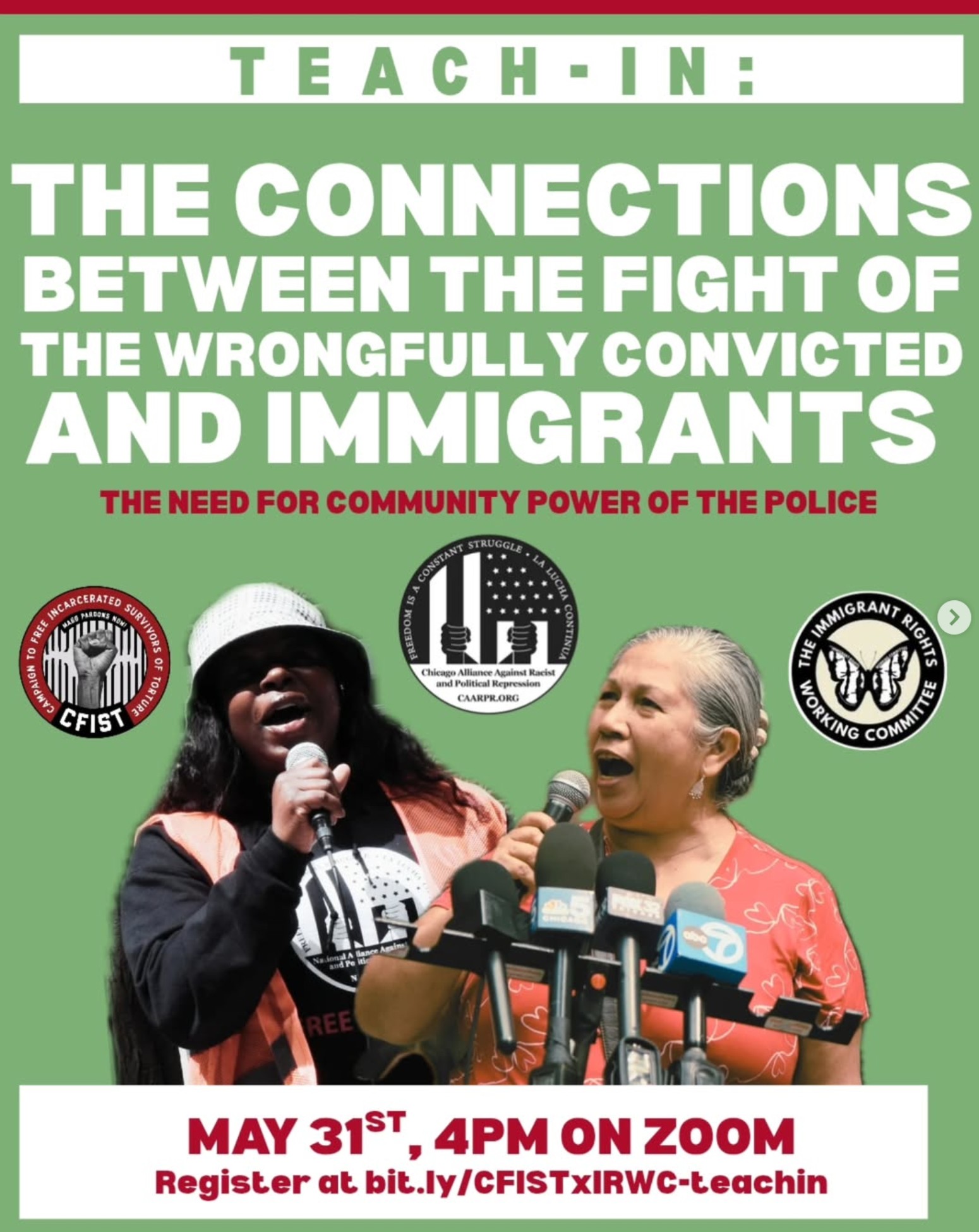 The Connections Between the Fight of the Wrongfully Convicted & Immigrants