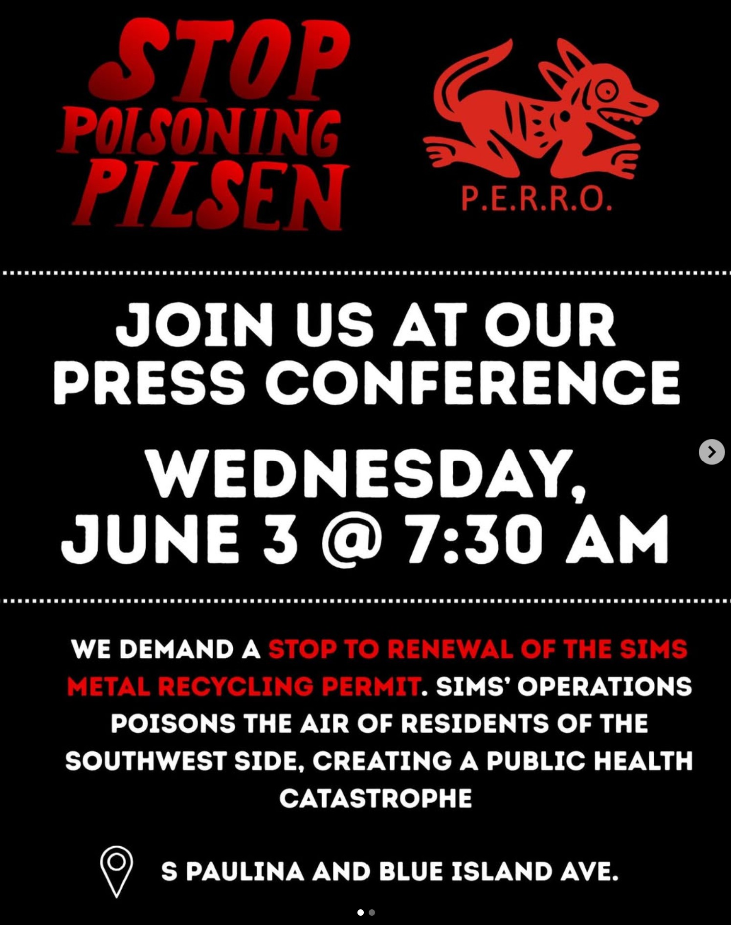 Stop Poisoning Pilsen