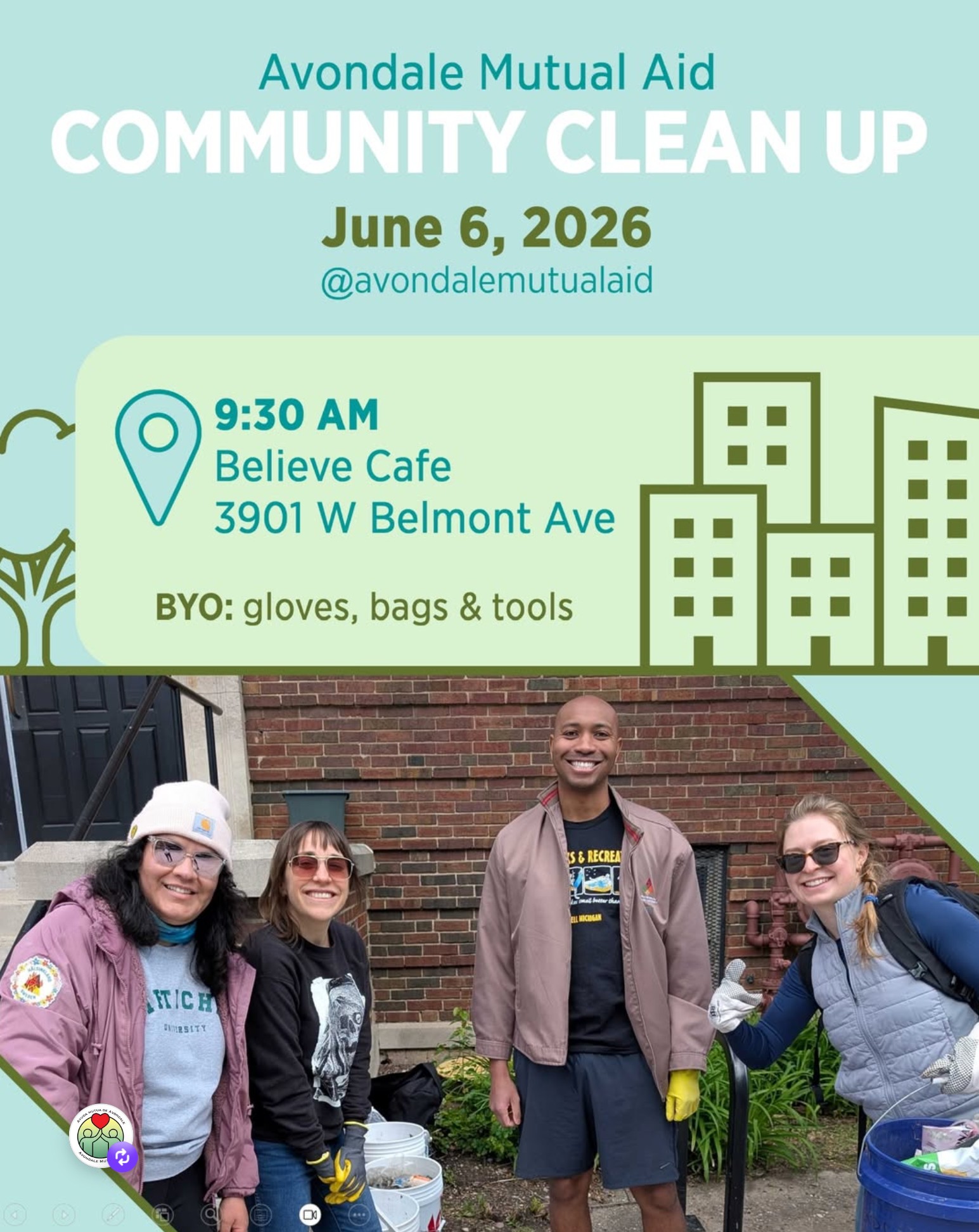 Avondale Mutual Aid Community Clean-up