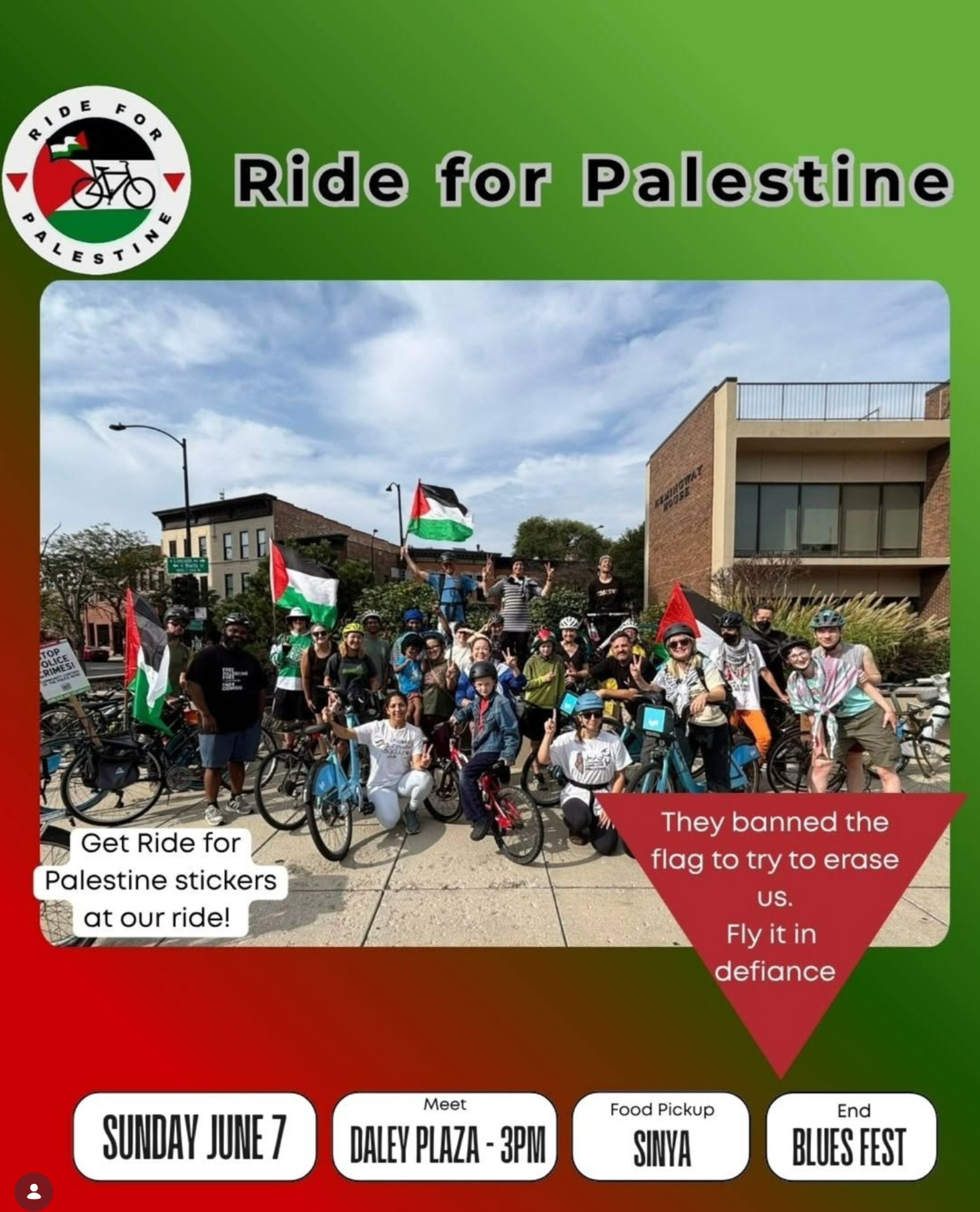 Ride for Palestine