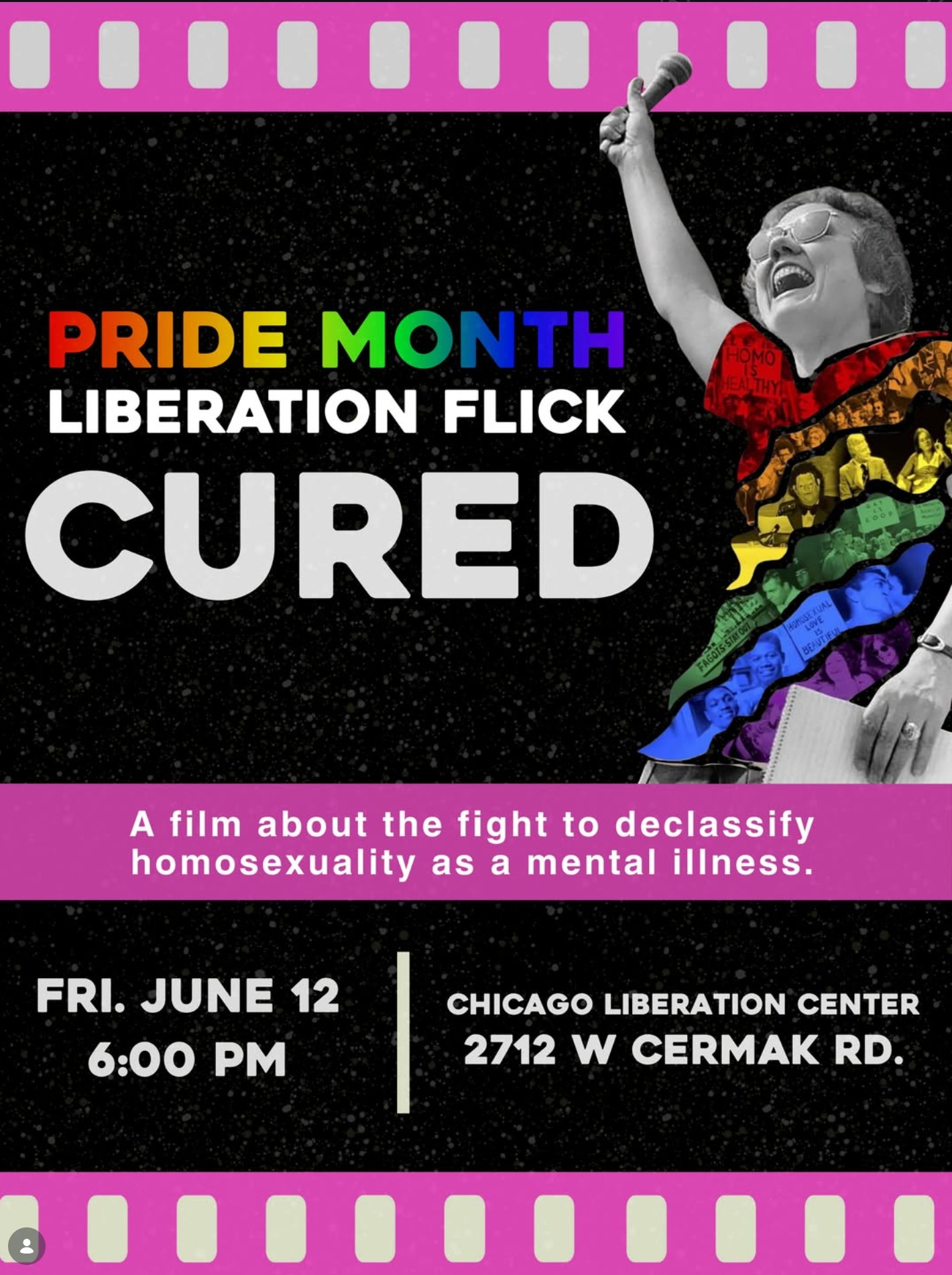 Pride Month Liberation Flick 'Cured'