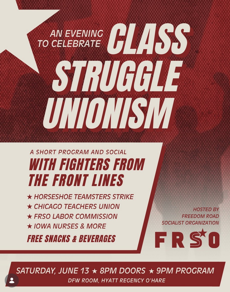 An Evening to Celebrate Class Struggle Unionism