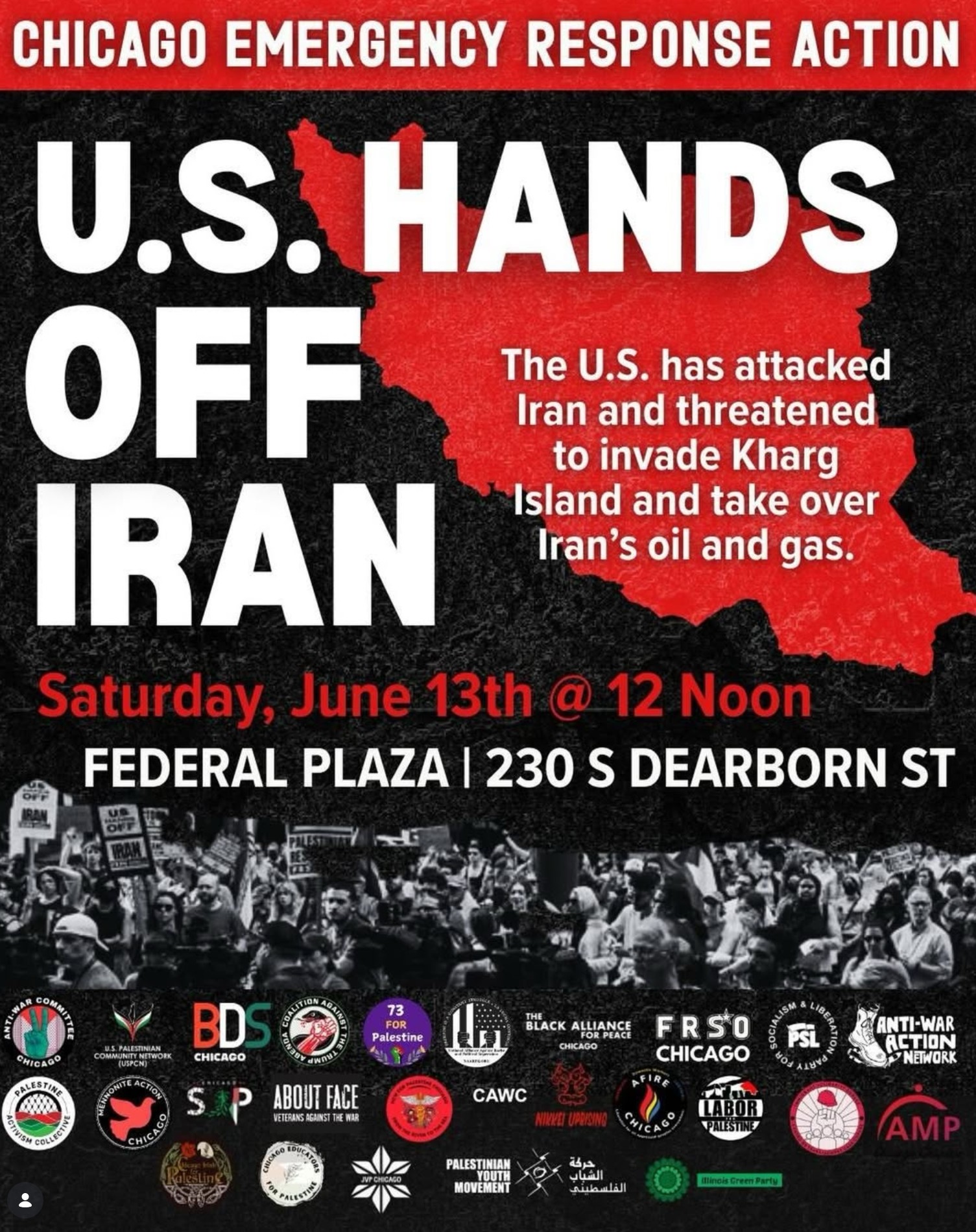 US Hands Off Iran