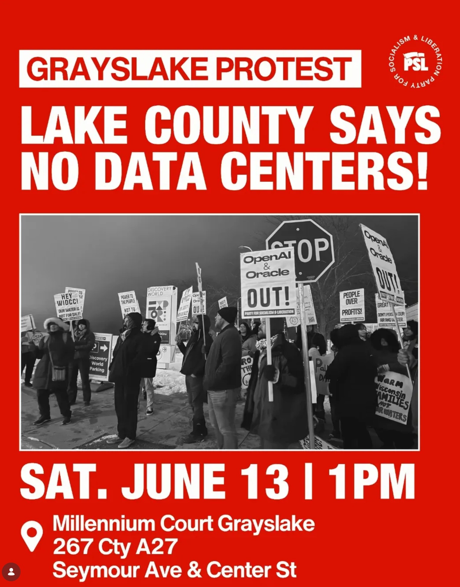 Lake County Says No Data Centers!